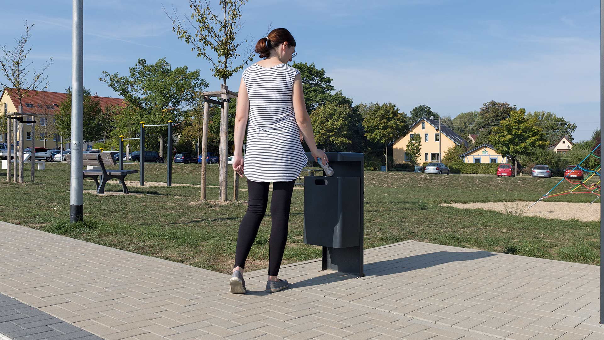 Abfallbehälter HALIFAX in Gaußig