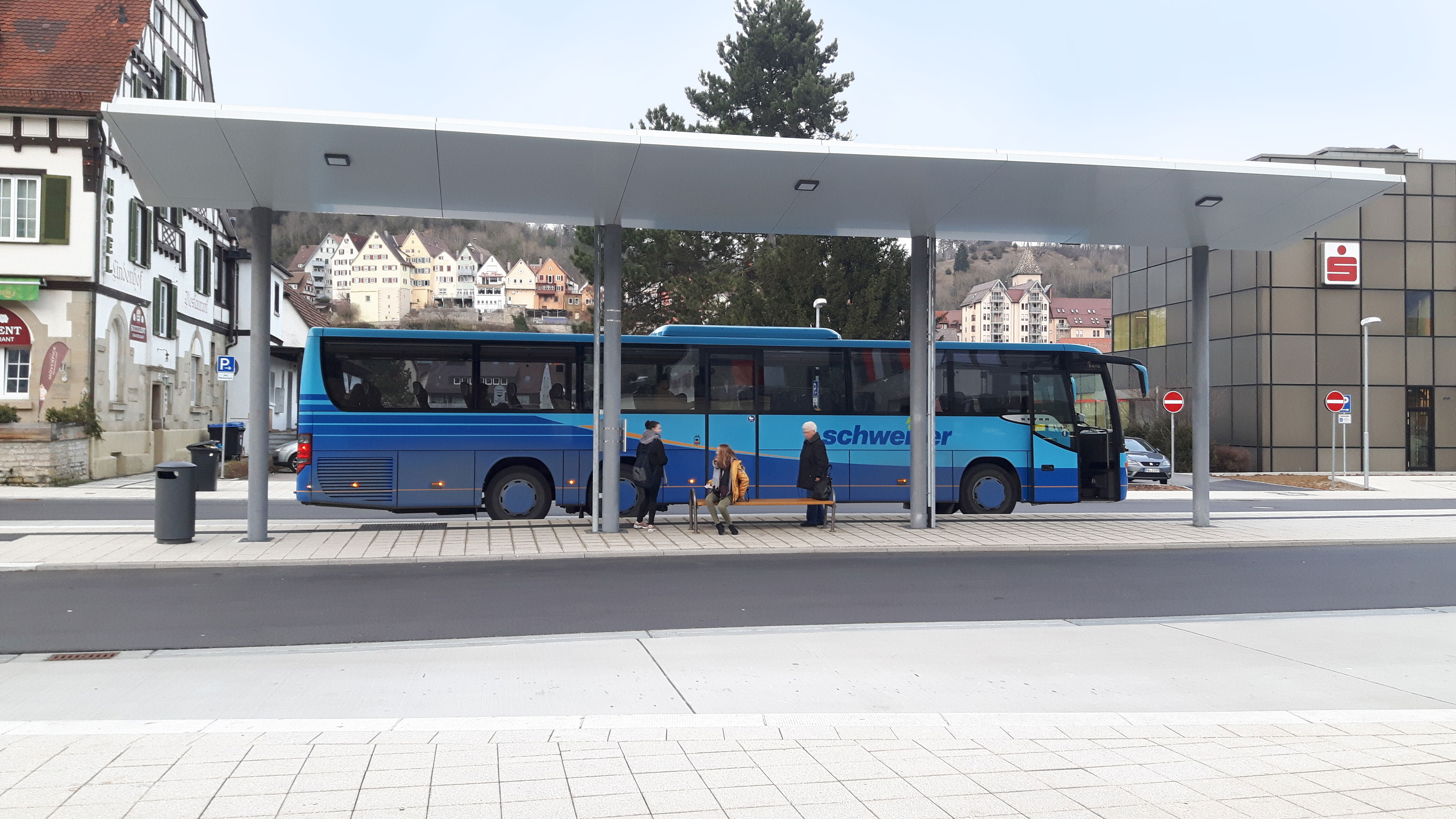 Busbahnhof in Horb am Neckar