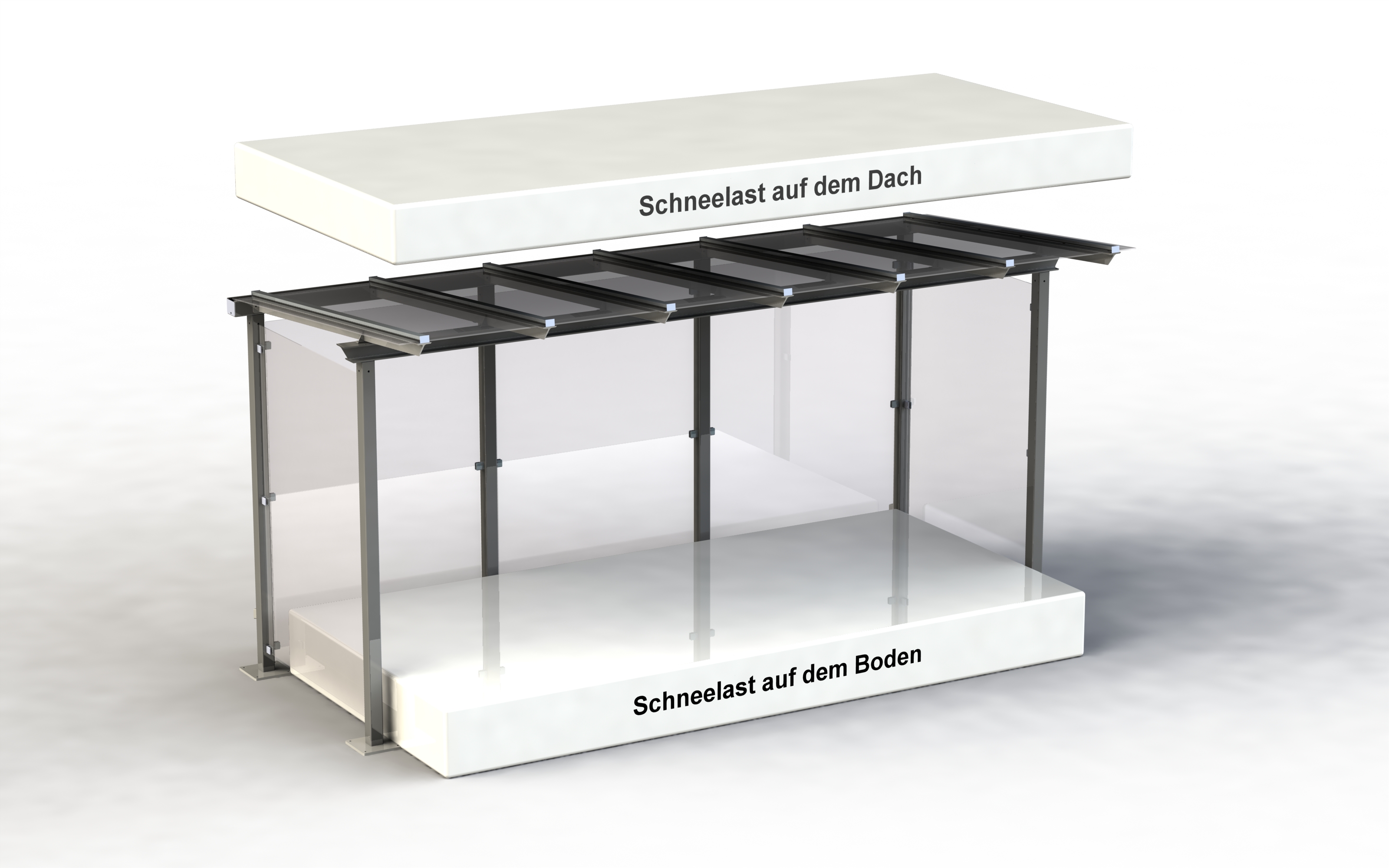 Schneelast-Grafik Regensburg