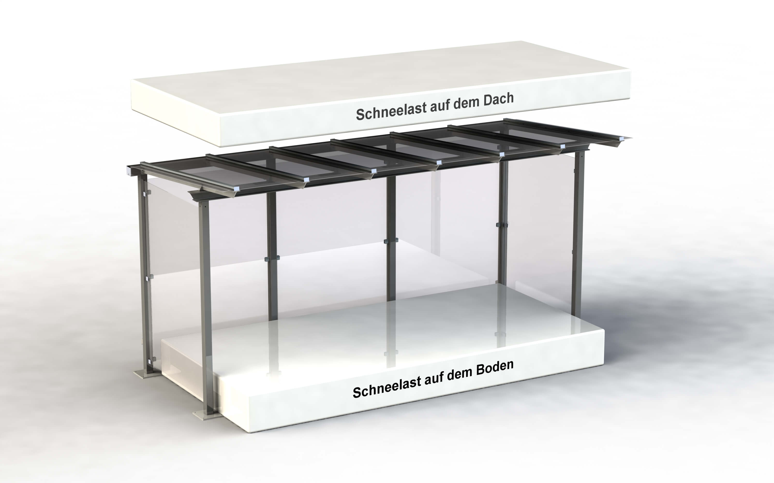 Schneelast-Grafik Regensburg