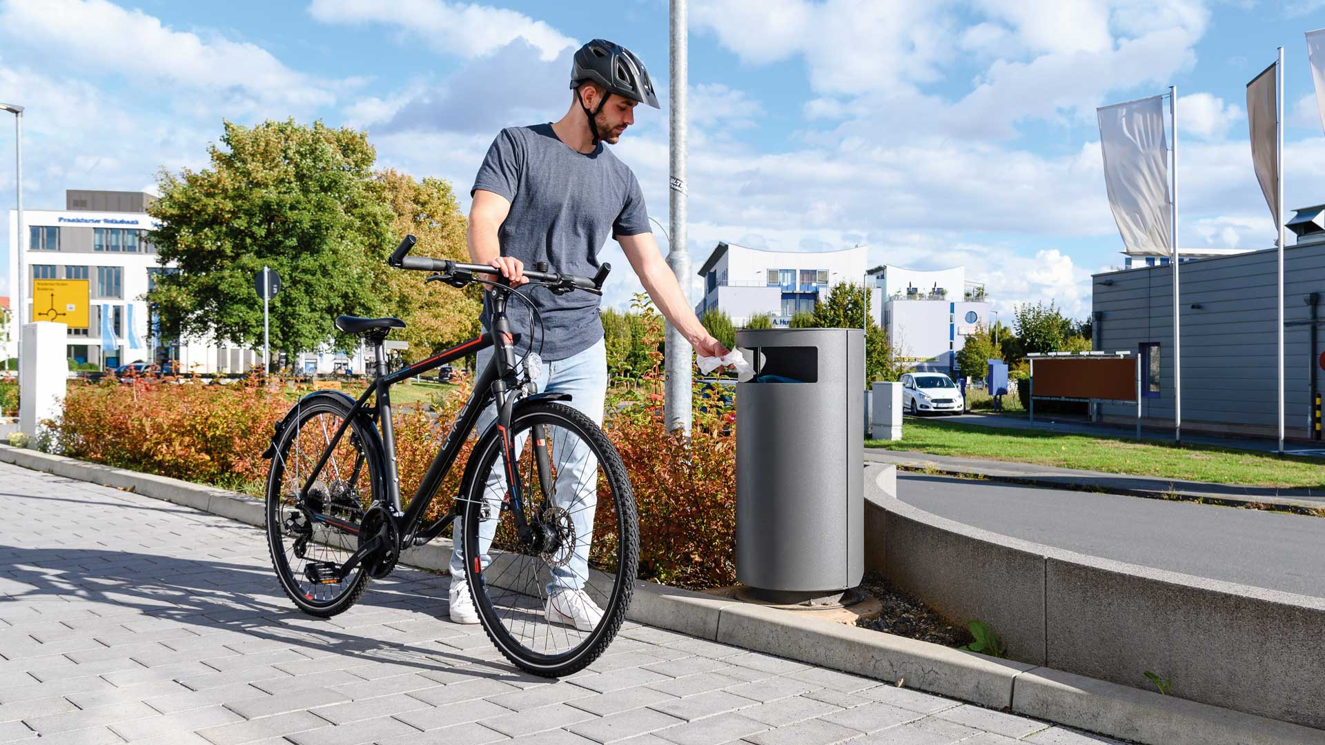 Abfallbehälter CIMA in Karben