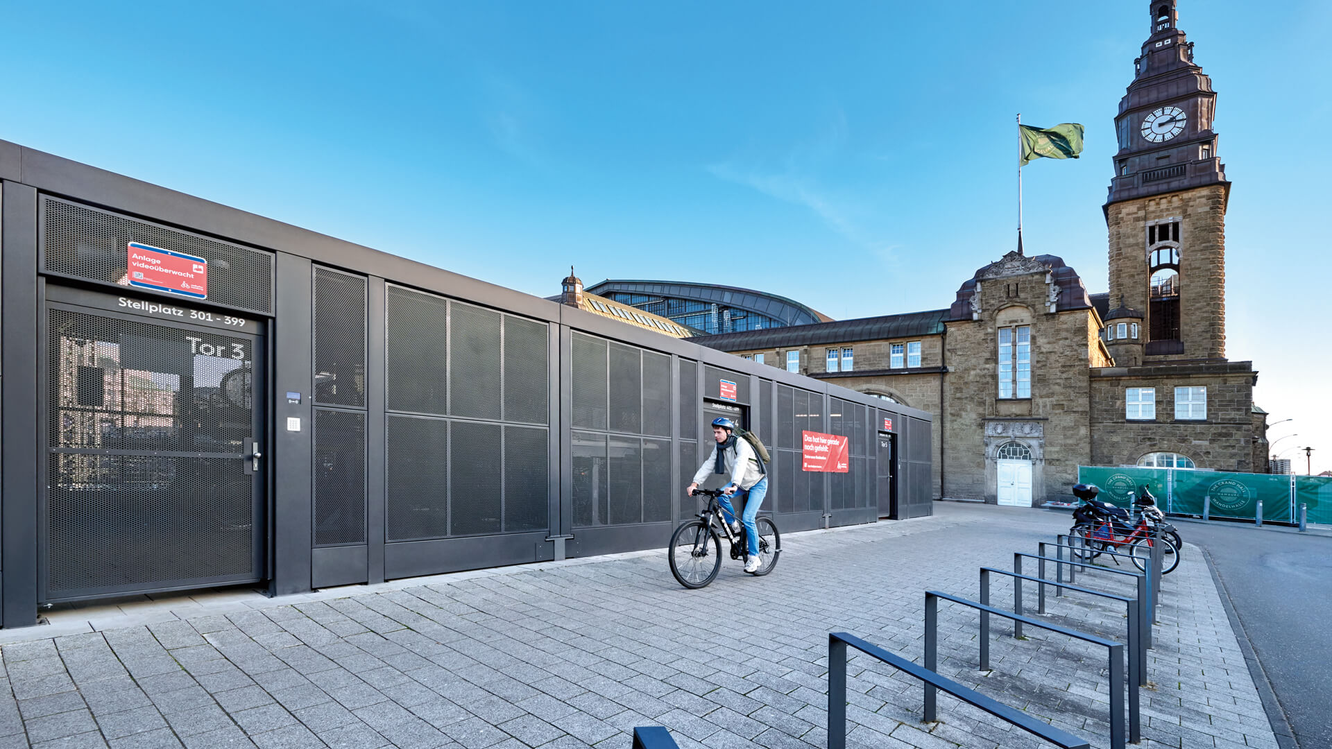 MULTIPORT® Rad am Hamburger Hauptbahnhof