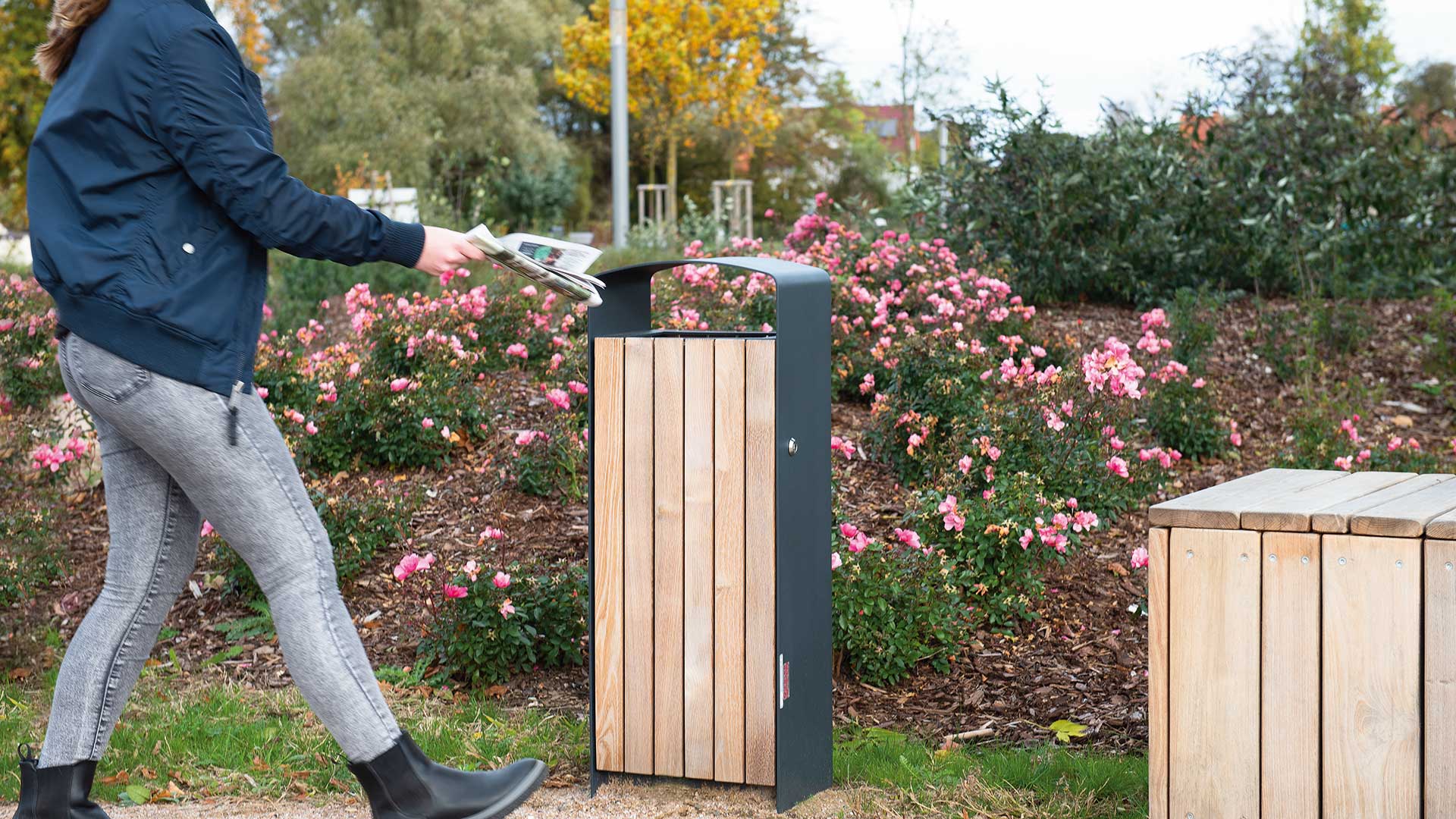 Abfallbehälter PRAX in Kalkhorst