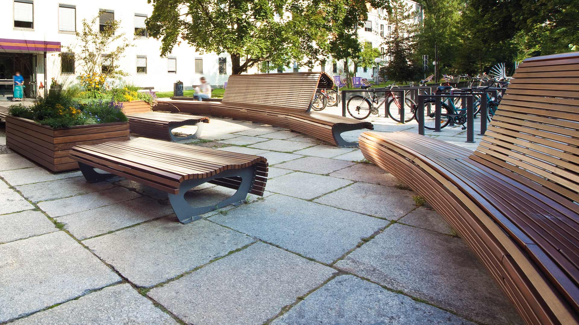 Sitzbank FLOW in Berlin