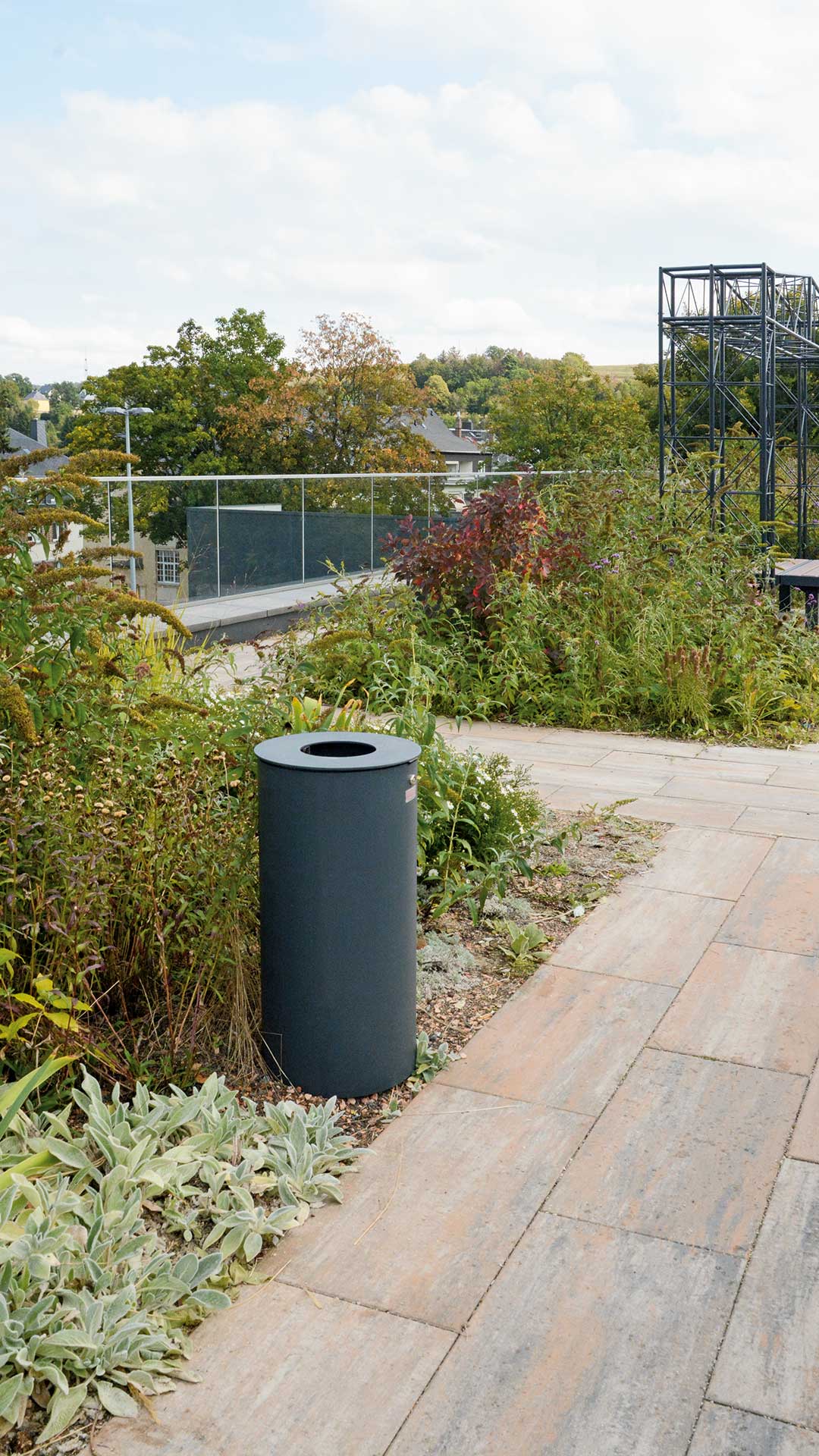 Abfallbehälter NORANDA in Stollberg