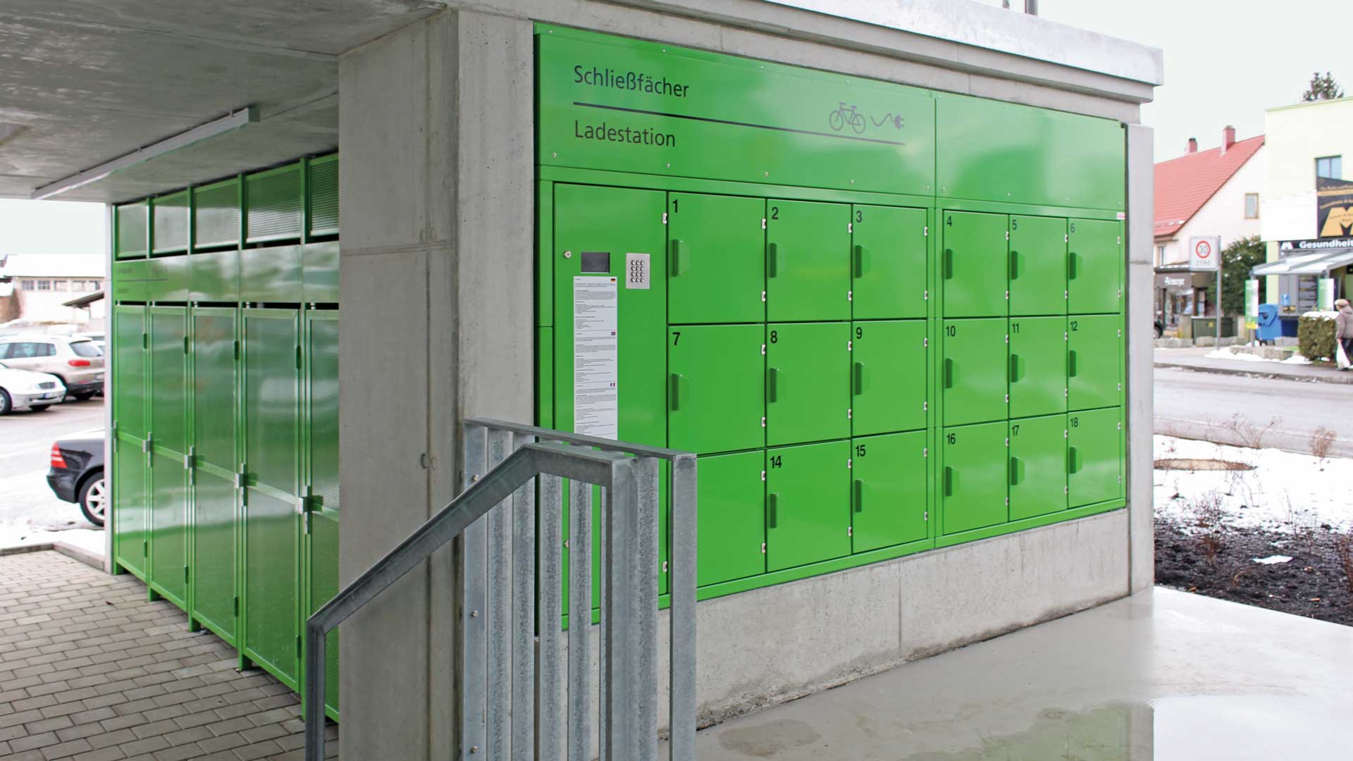 Schließfachanlage SECURE in Riedlingen