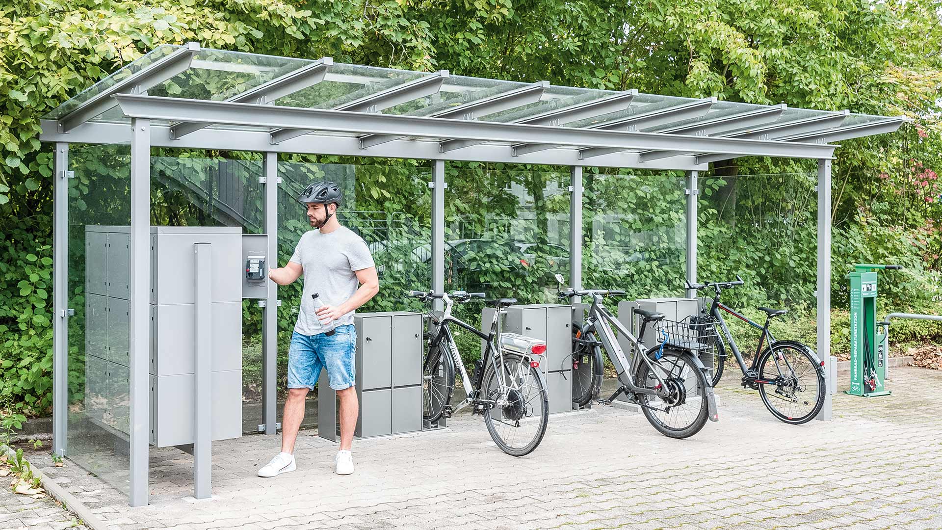 Abstellanlage VELO CONNECTOR in Mainz