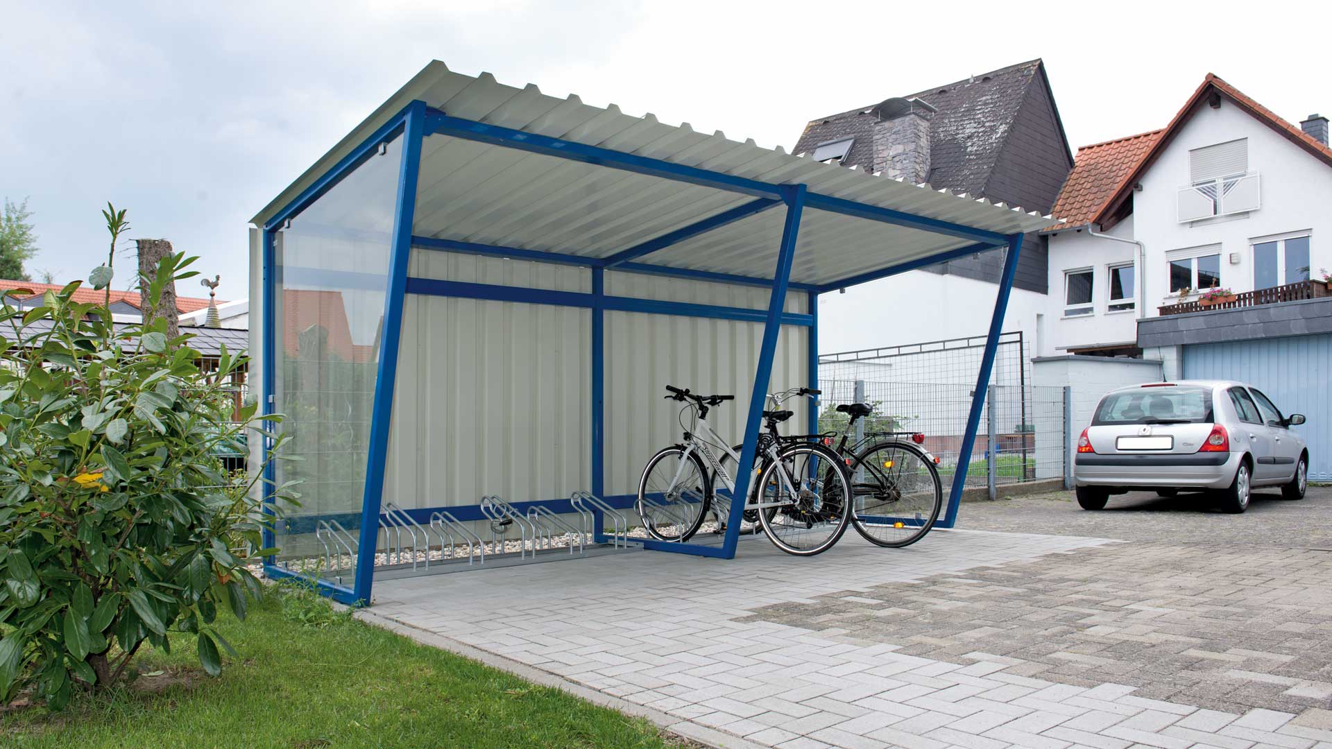 Fahrradüberdachung Z05 in Römersberg