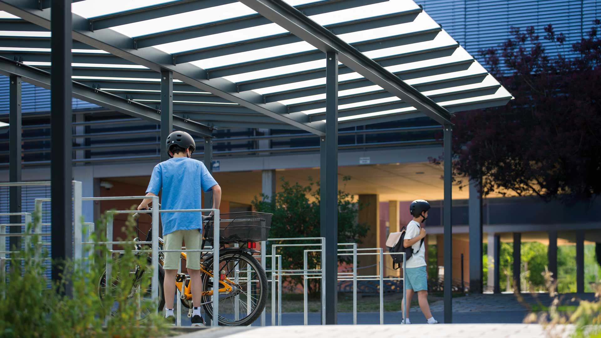 Fahrradüberdachung PEGASUS in Bernau