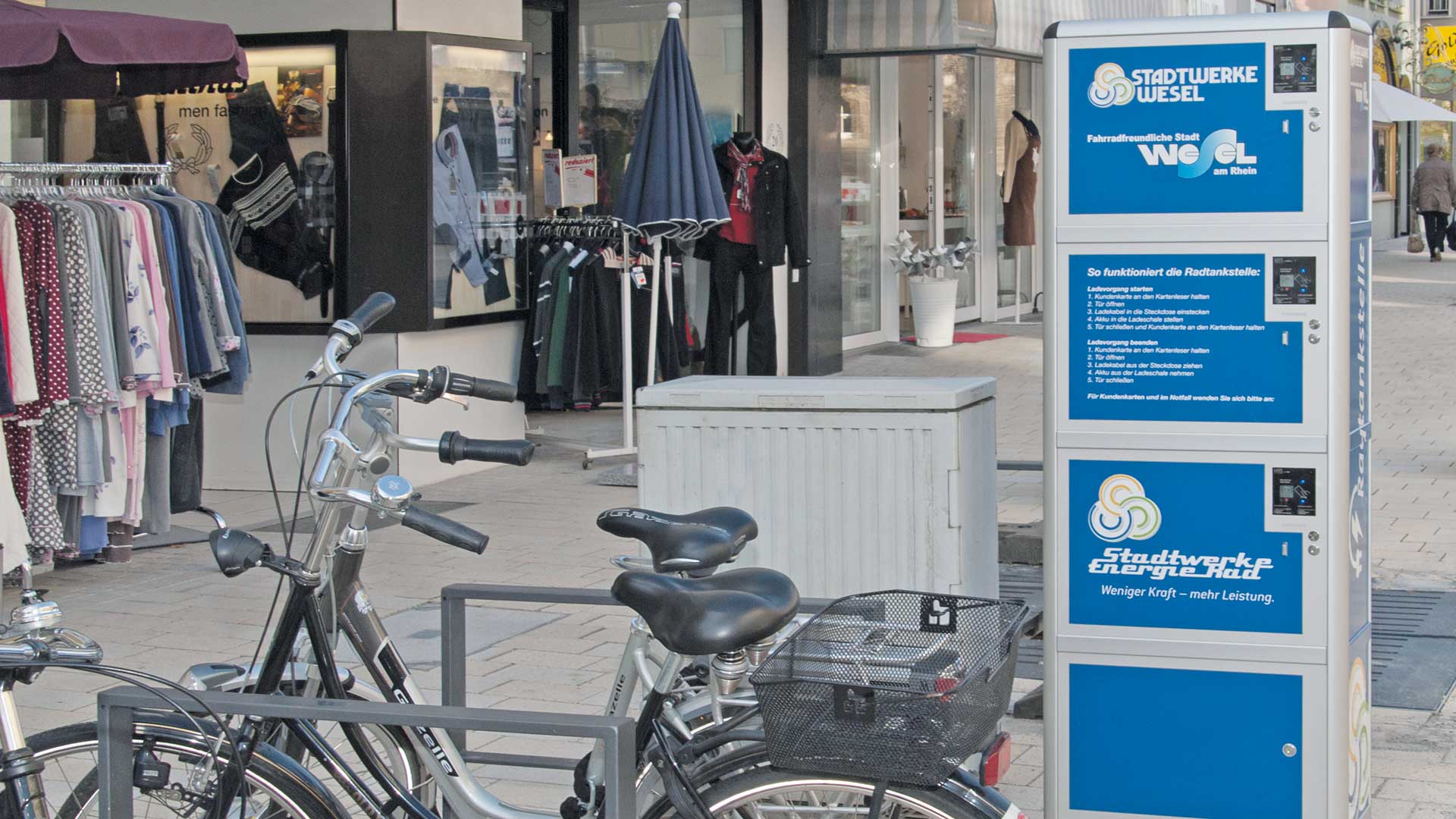 E-Bike-Ladestellenschrank AMARO in Wesel