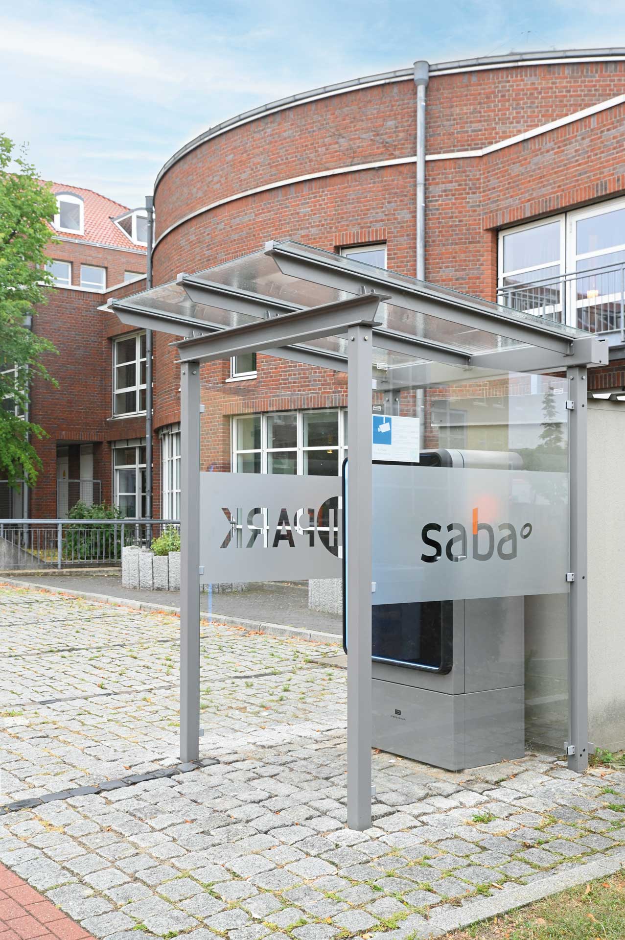 Automatenüberdachung PEGASUS in Hildesheim