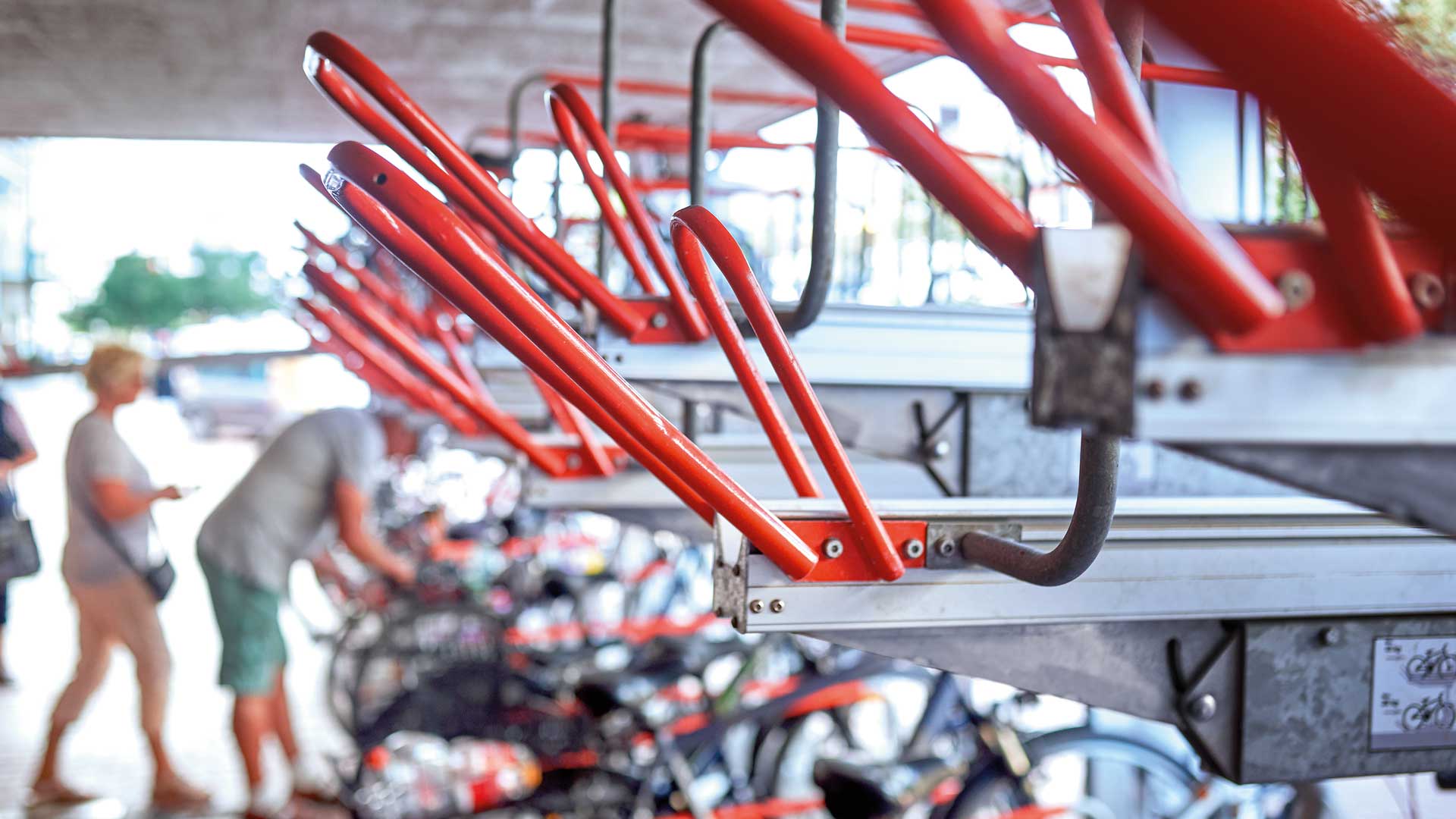 Doppelstockparker FLEXHUB in Büsum