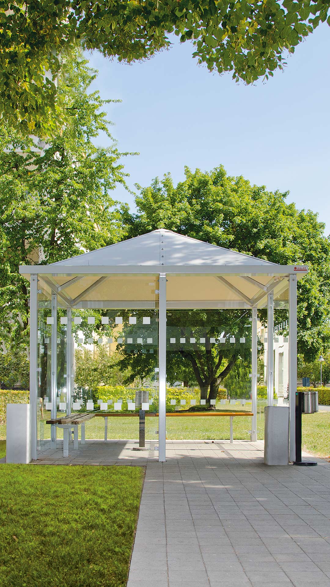 Raucherunterstand APOLLO in Fürth