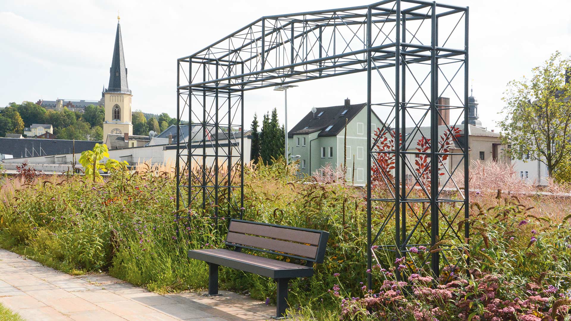 Sitzbank PRASEM in Stollberg