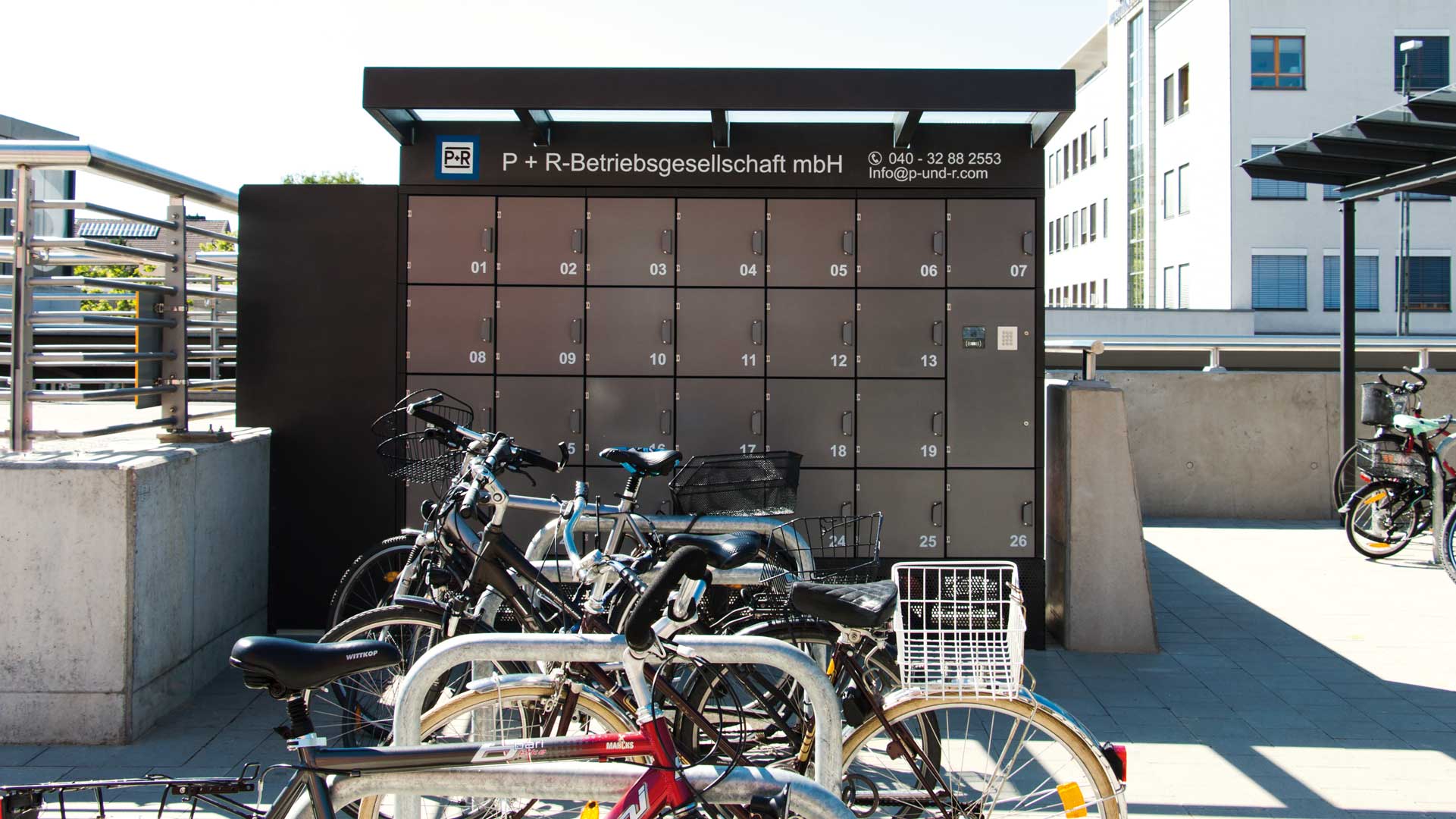 Schließfachanlage SECURE in Hamburg