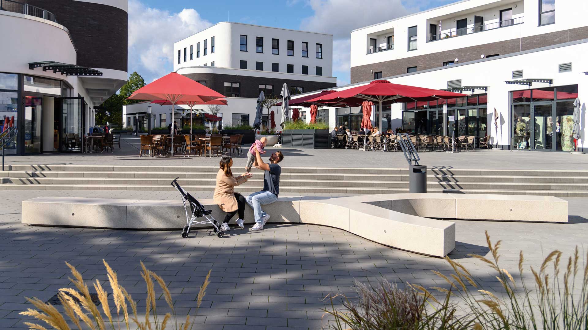 Sitzbank KUBB in Karben