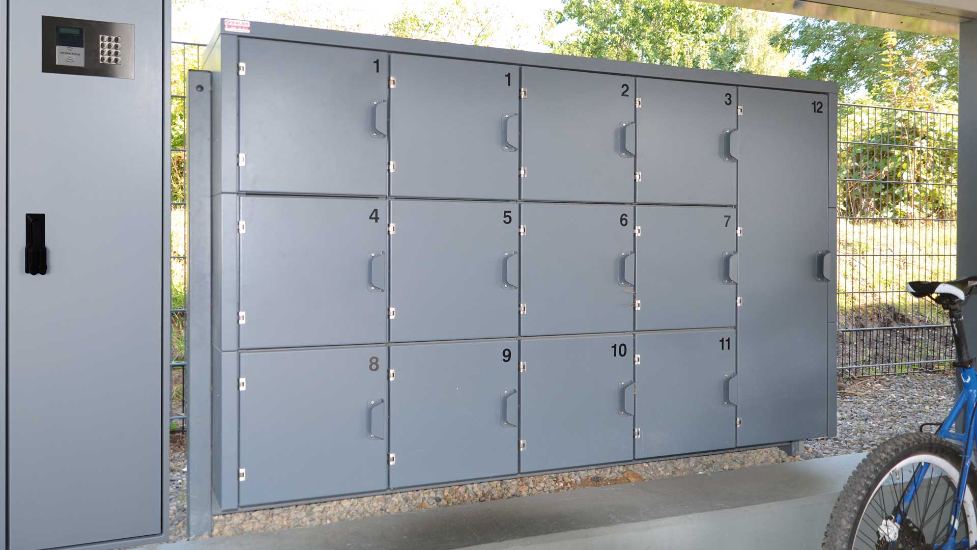 Schließfachanlage SECURE in Büchen