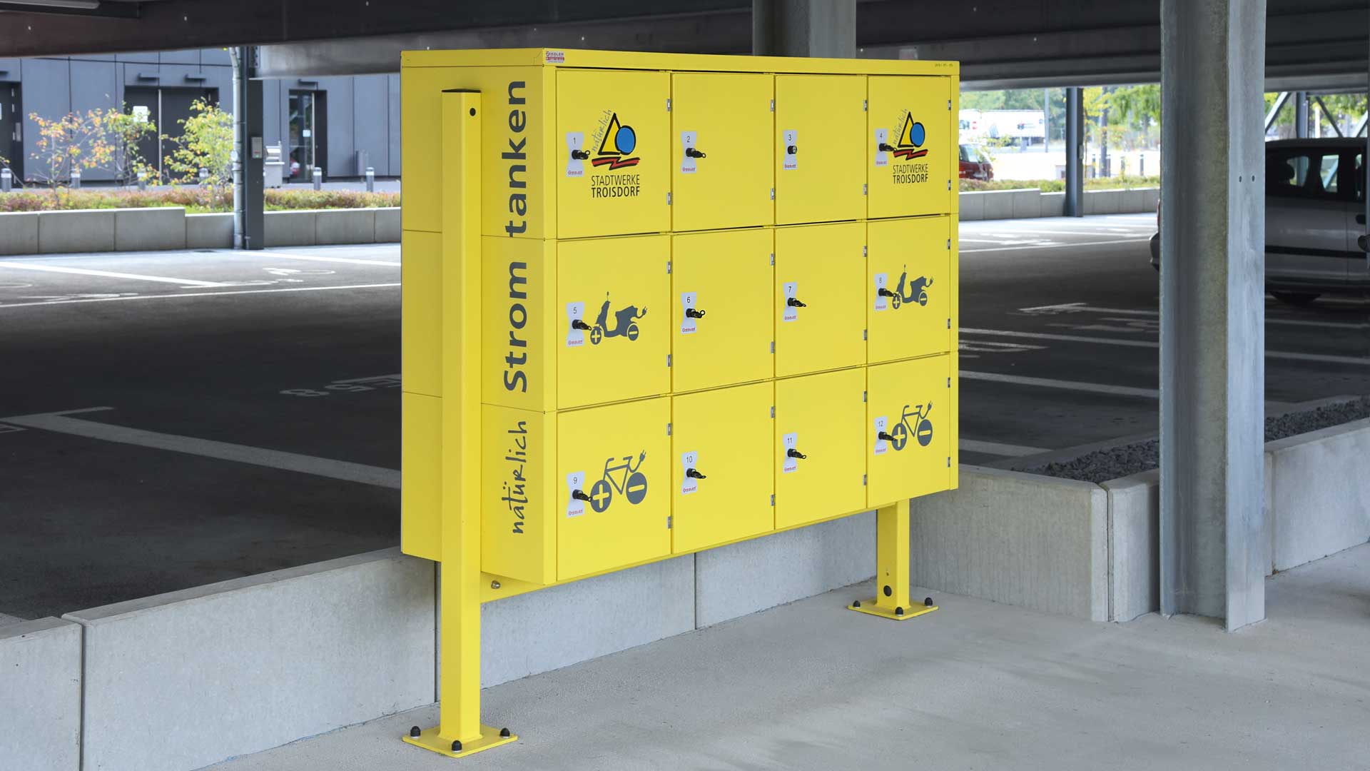 Schließfachanlage SECURE in Troisdorf