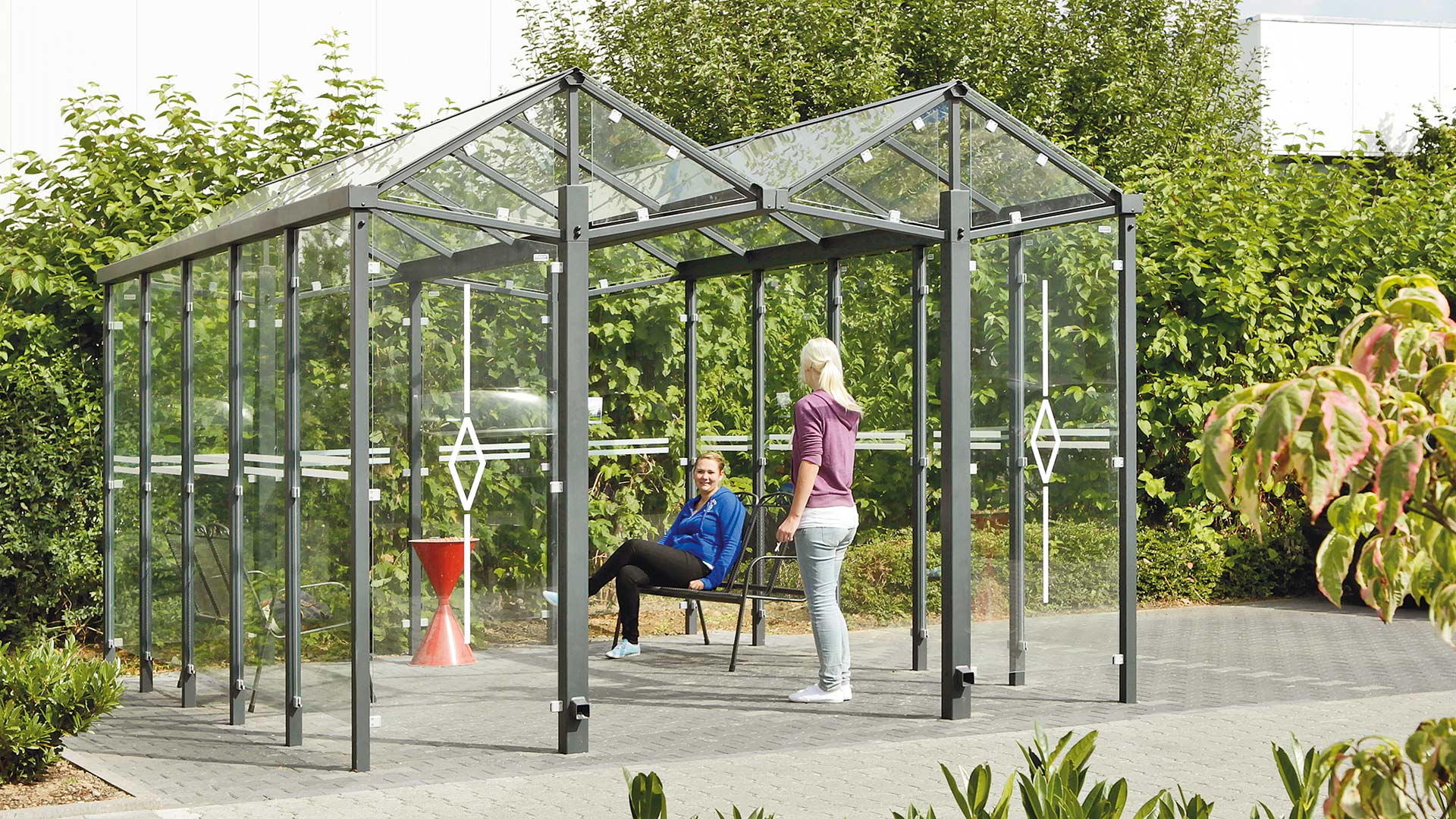 Raucherunterstand MARS in Salzkotten