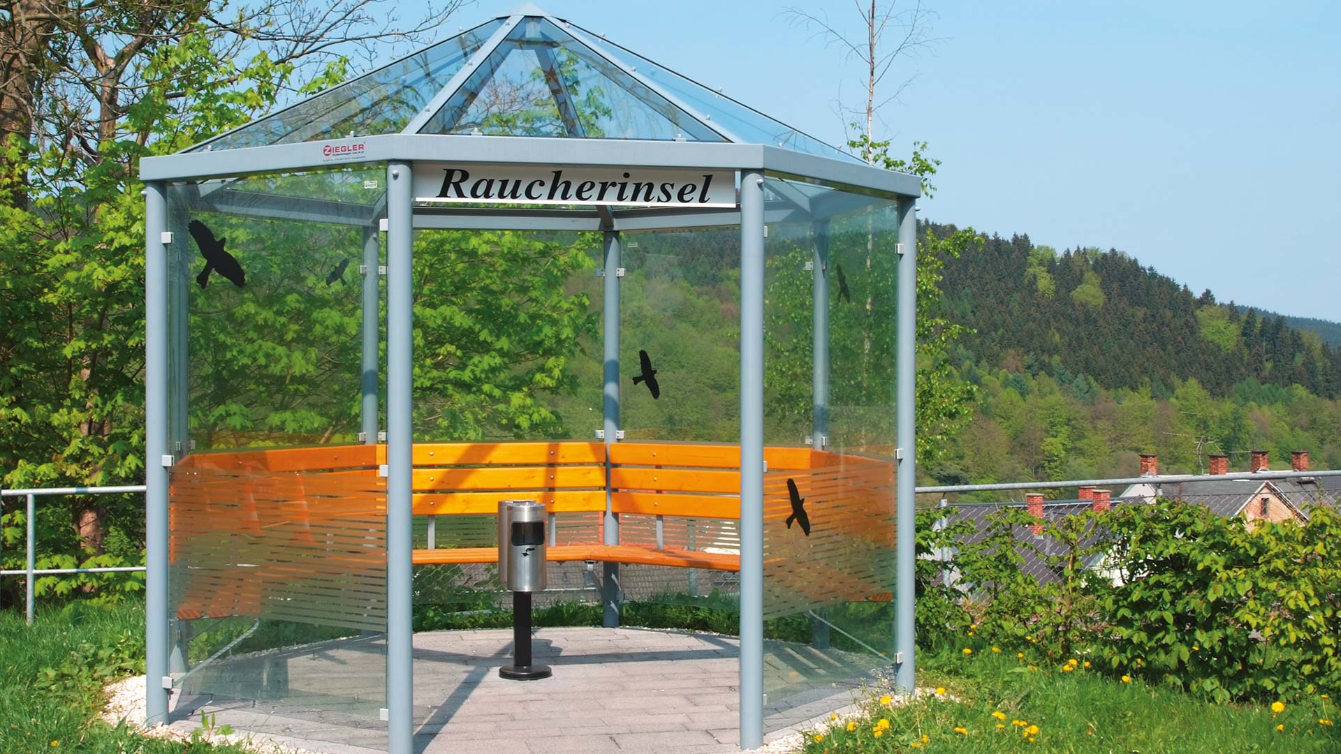 Raucherunterstand AQUA in Greiz