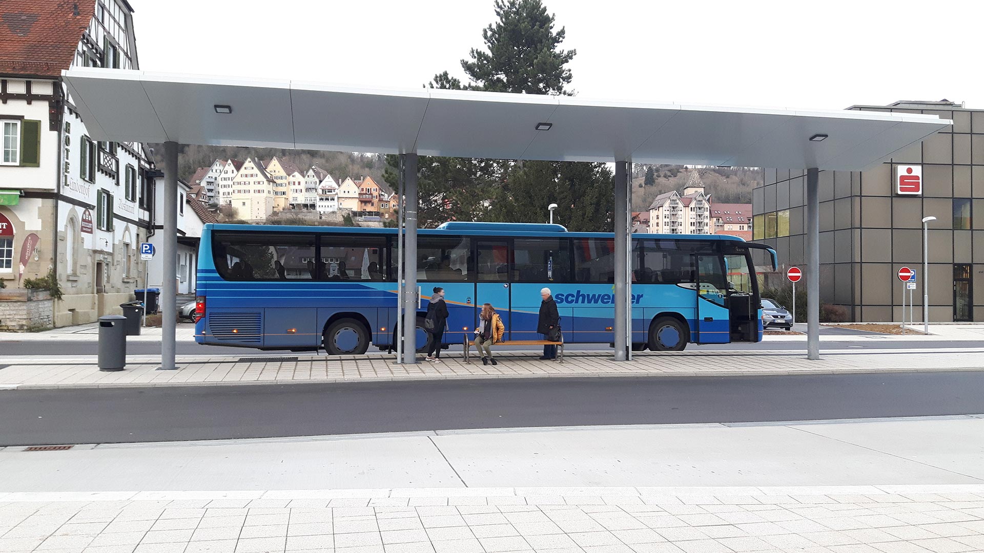 Busbahnhof in Horb am Neckar