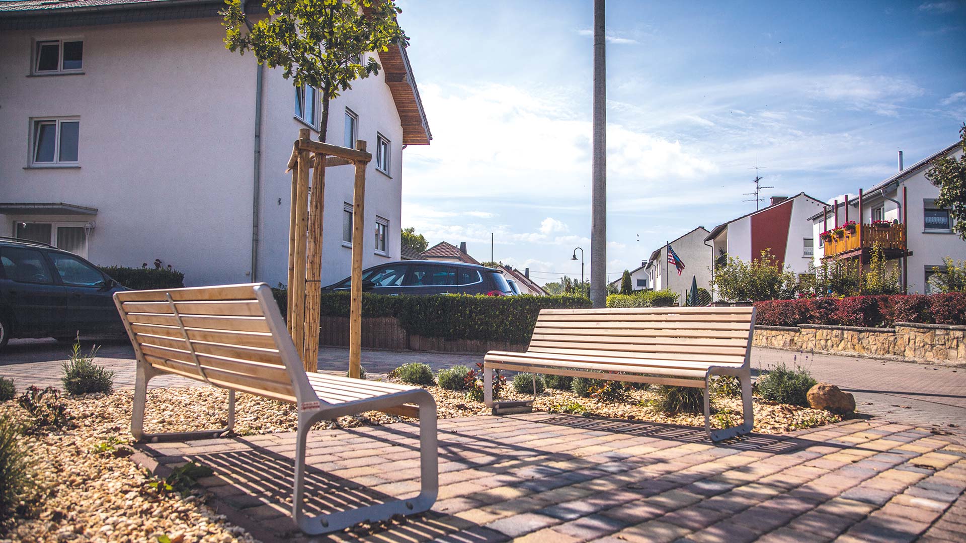 Sitzbank PORTIQOA in Erbes Büdesheim