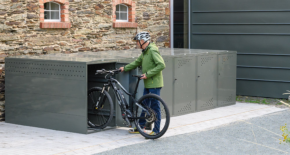 Fahrradgarage LEXINGTON NEW sorgt für Sicherheit