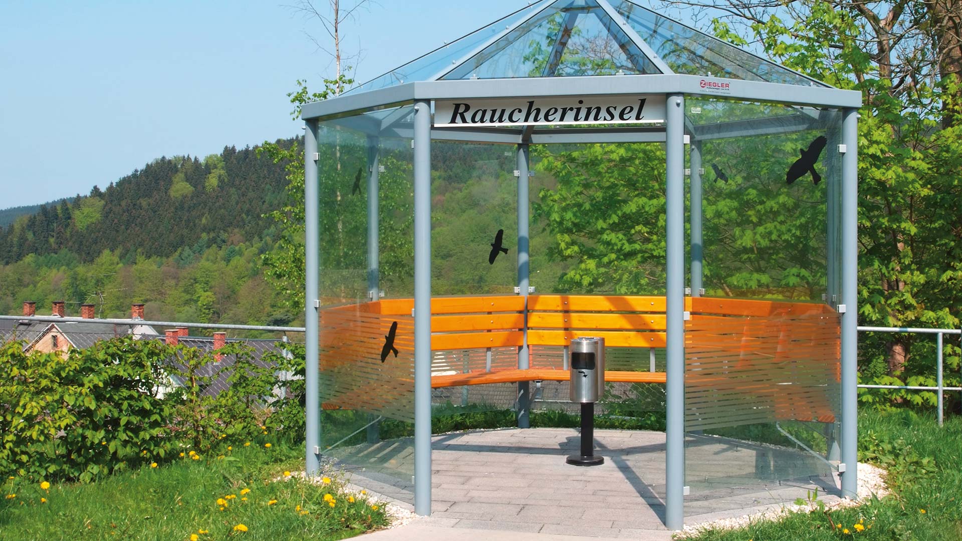 Raucherunterstand AQUA in Greiz