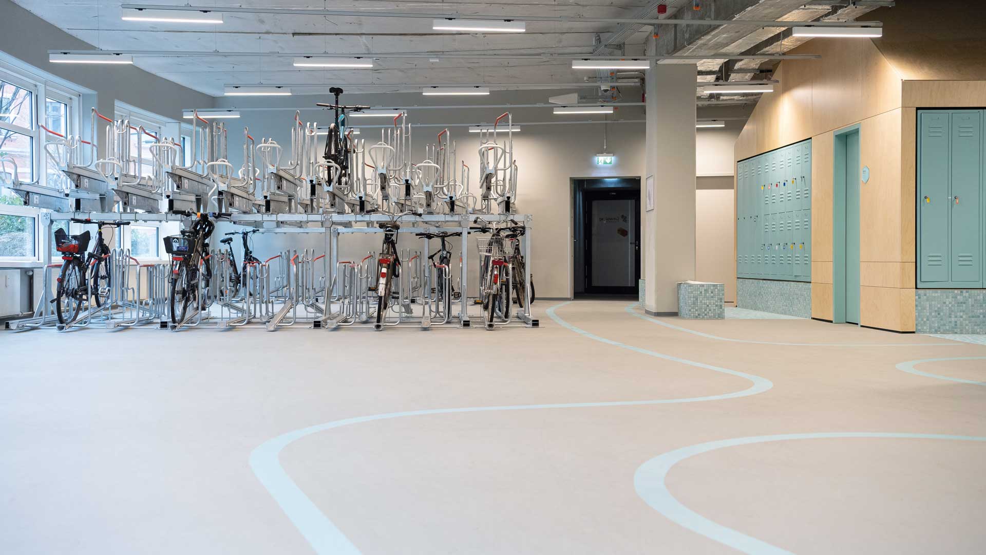 Fahrradparkhaus in Berlin