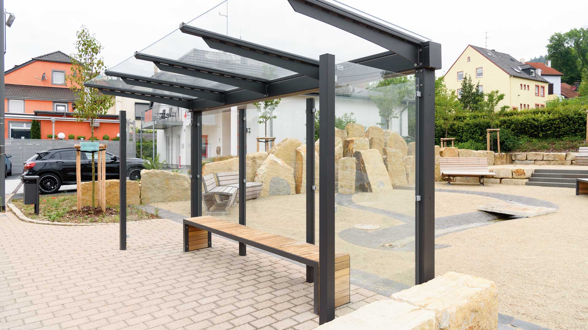 Wartehalle VIRGO in Echternacherbrück