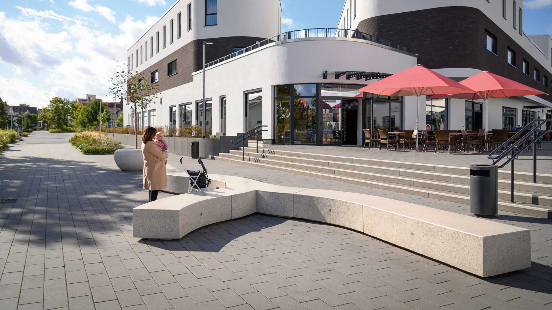 Sitzbank KUBB in Karben