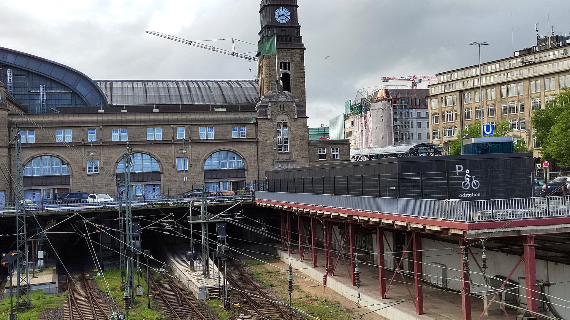 Fahrradabstellanlage in Hamburg