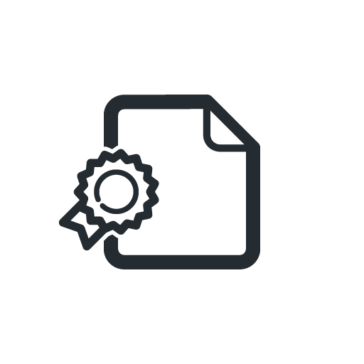 Piktogramm Zertifikate