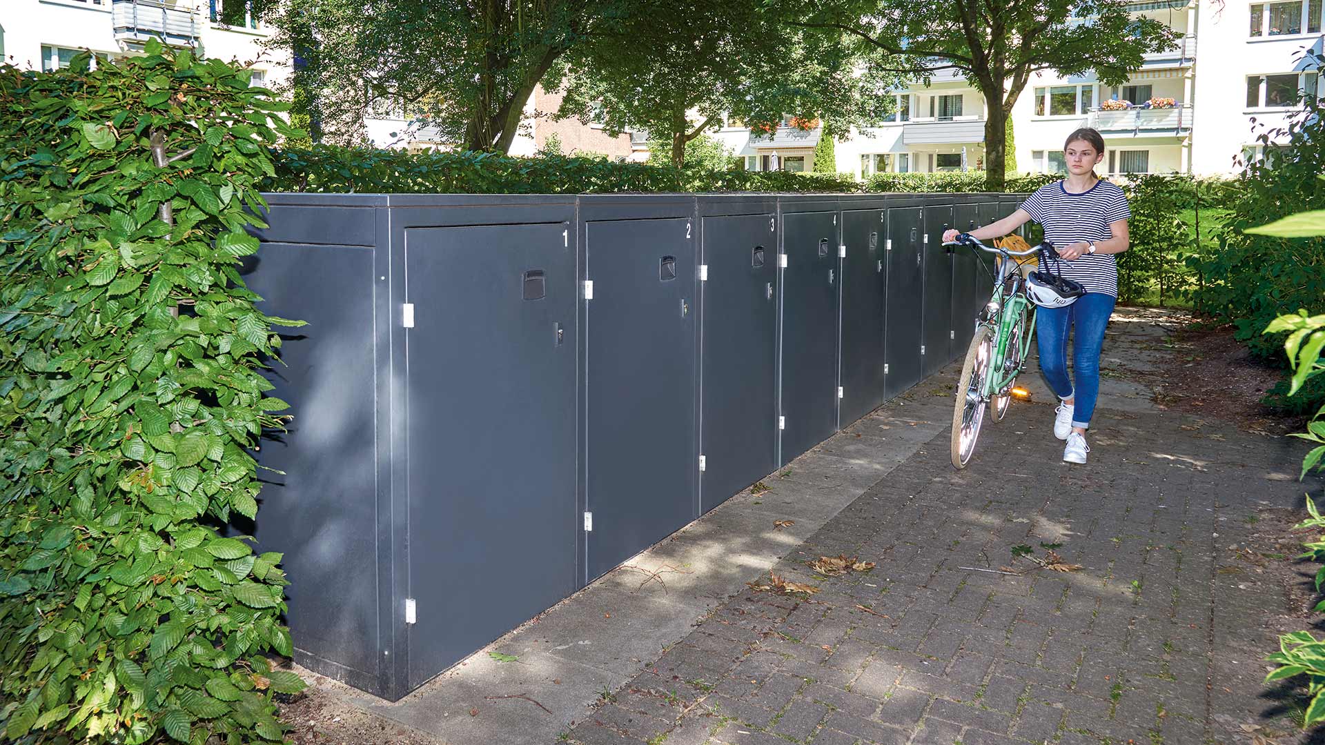 Fahrradgarage SLIGO in Hamburg