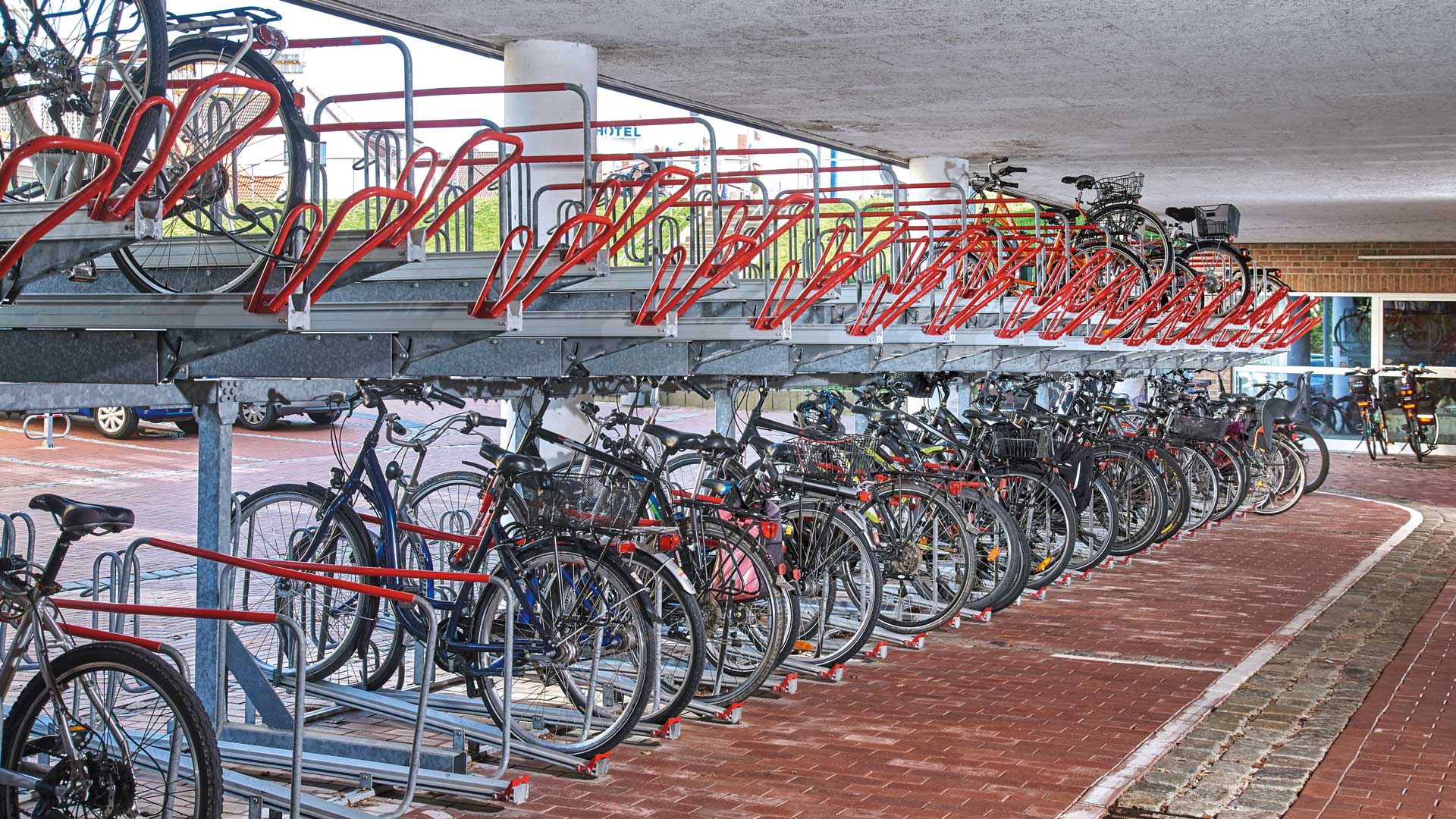 Doppelstockparker FLEXHUB in Büsum