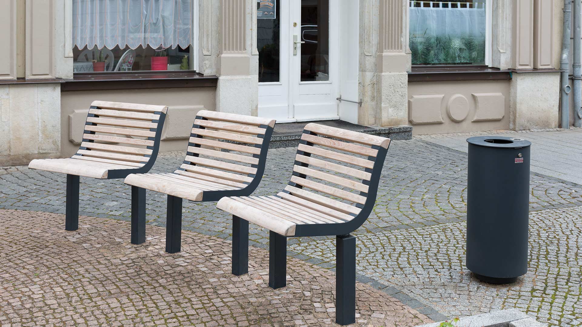 Abfallbehälter NORANDA in Riesa