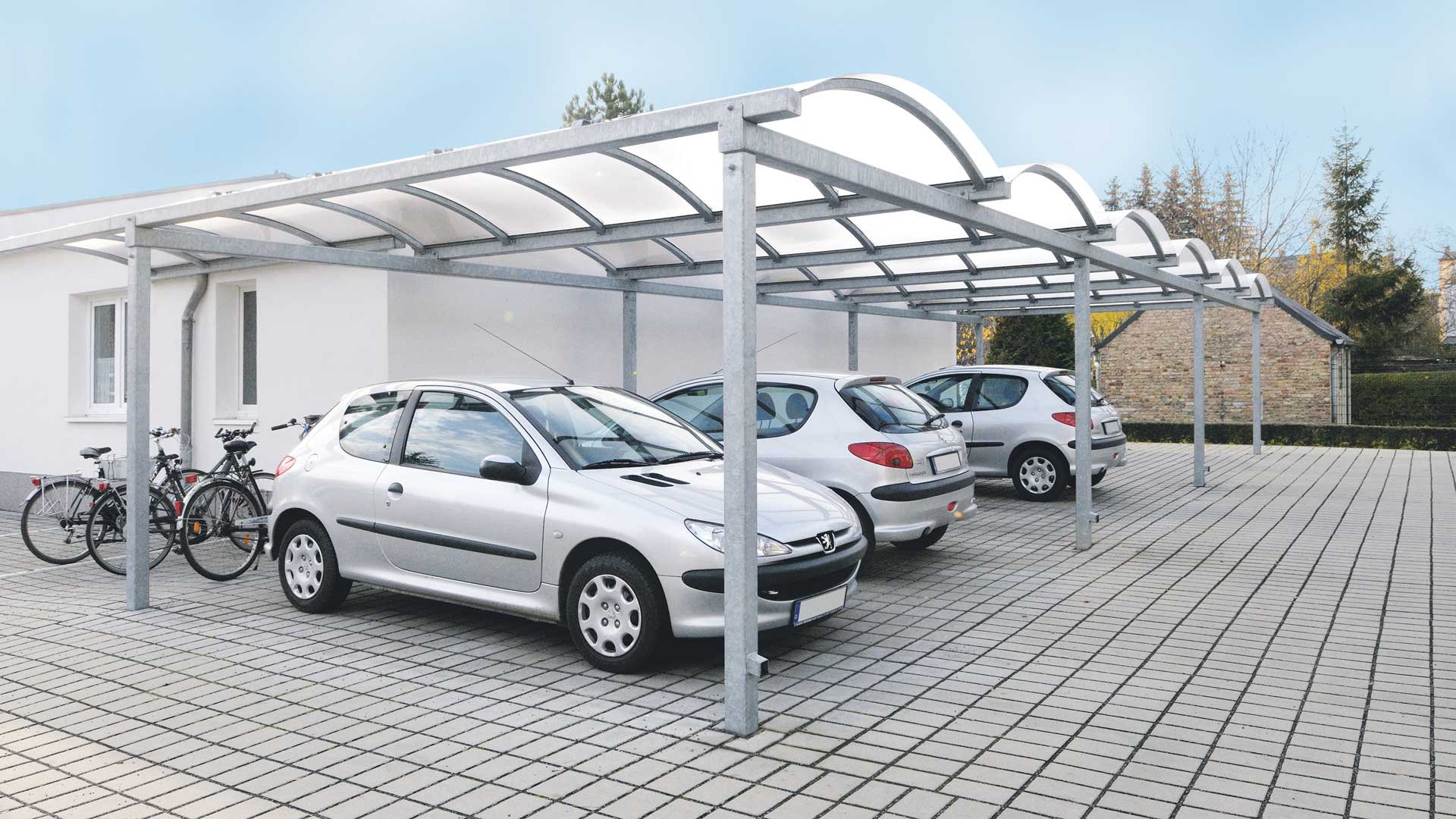 Pkw-Überdachung KALLISTO in Brandenburg