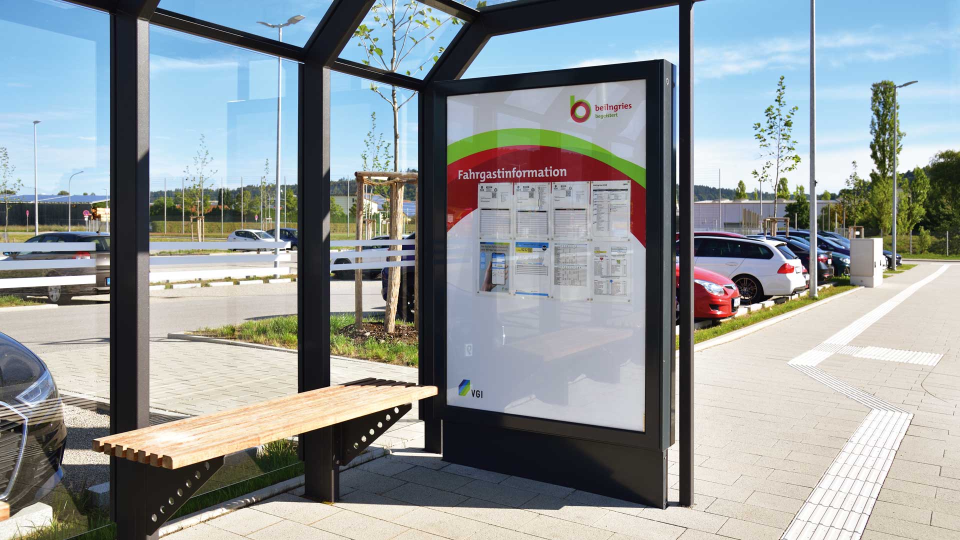 Werbevitrine CITY-LIGHT in Beilngries