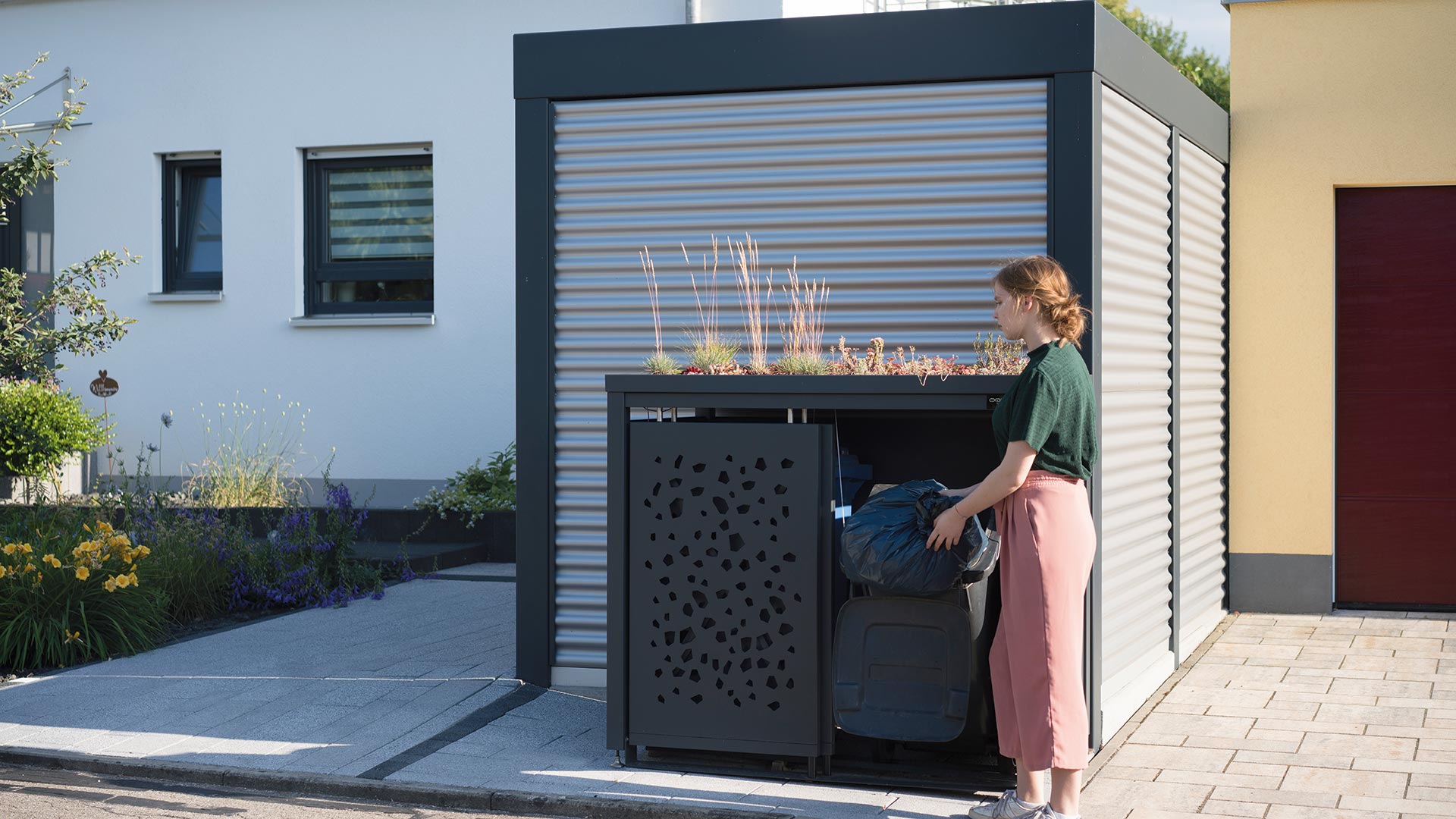 Müllbehälterschrank STYLEOUT® TOMO in Allersberg