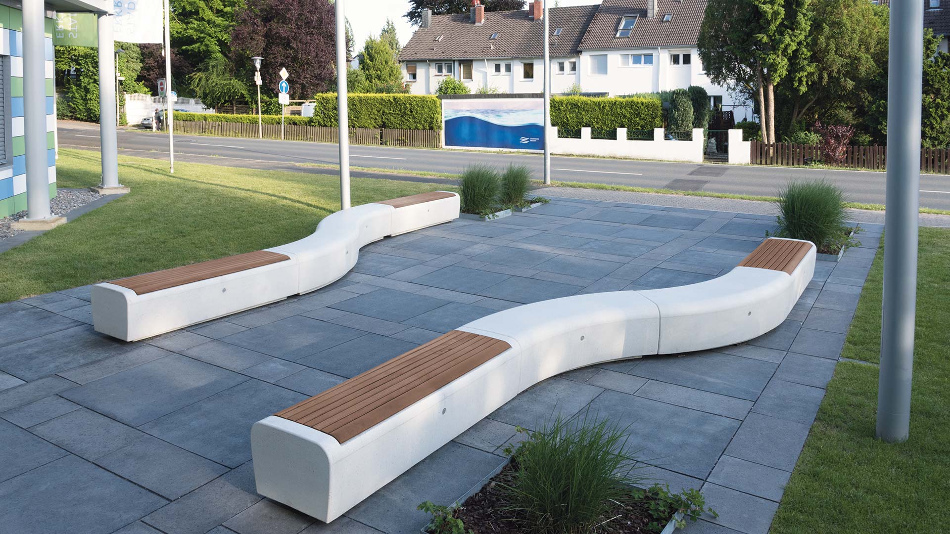 Sitzbank ONDA in Erkrath