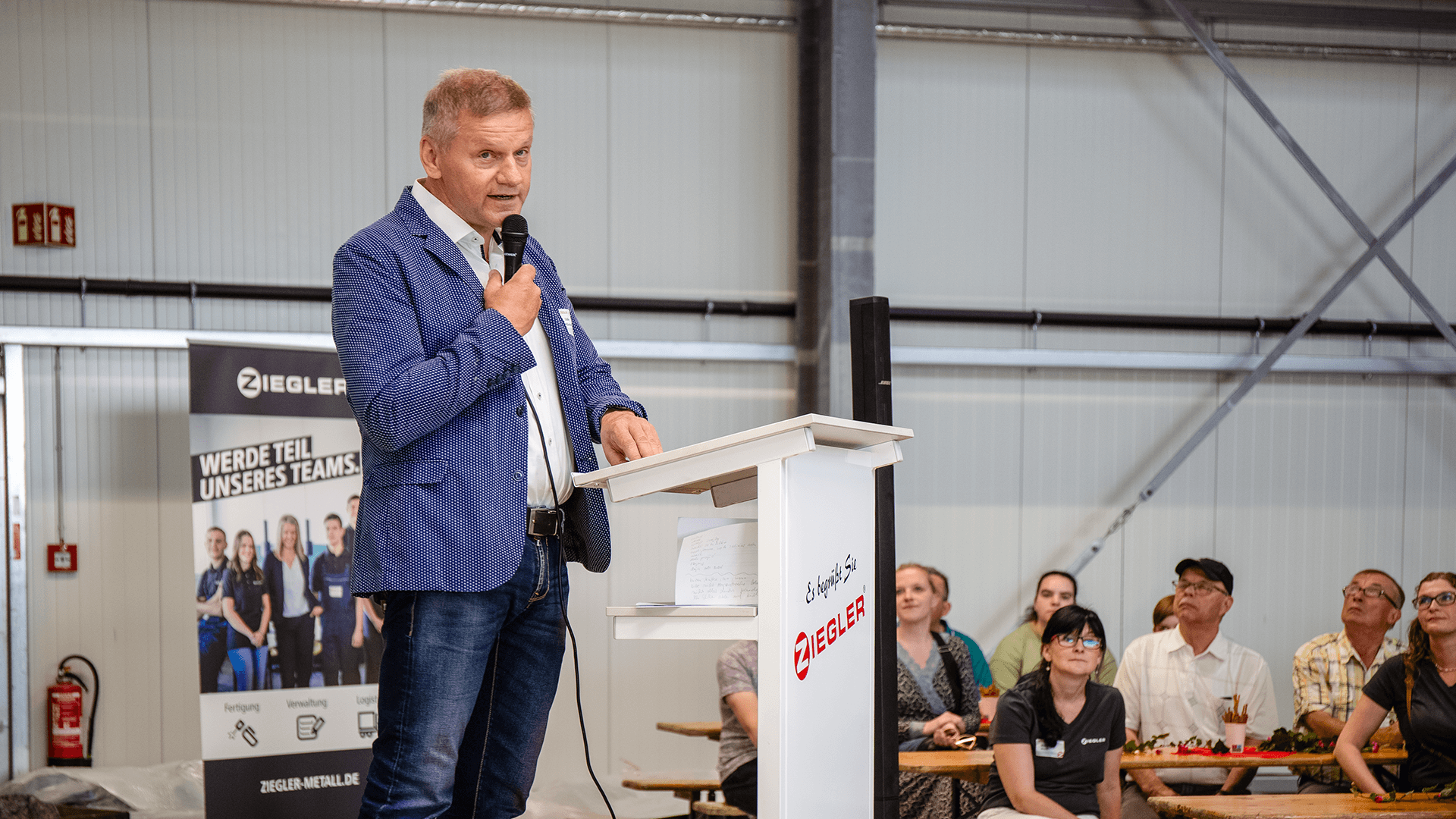 News: Eröffnung der neuen Produktionshalle bei ZIEGLER