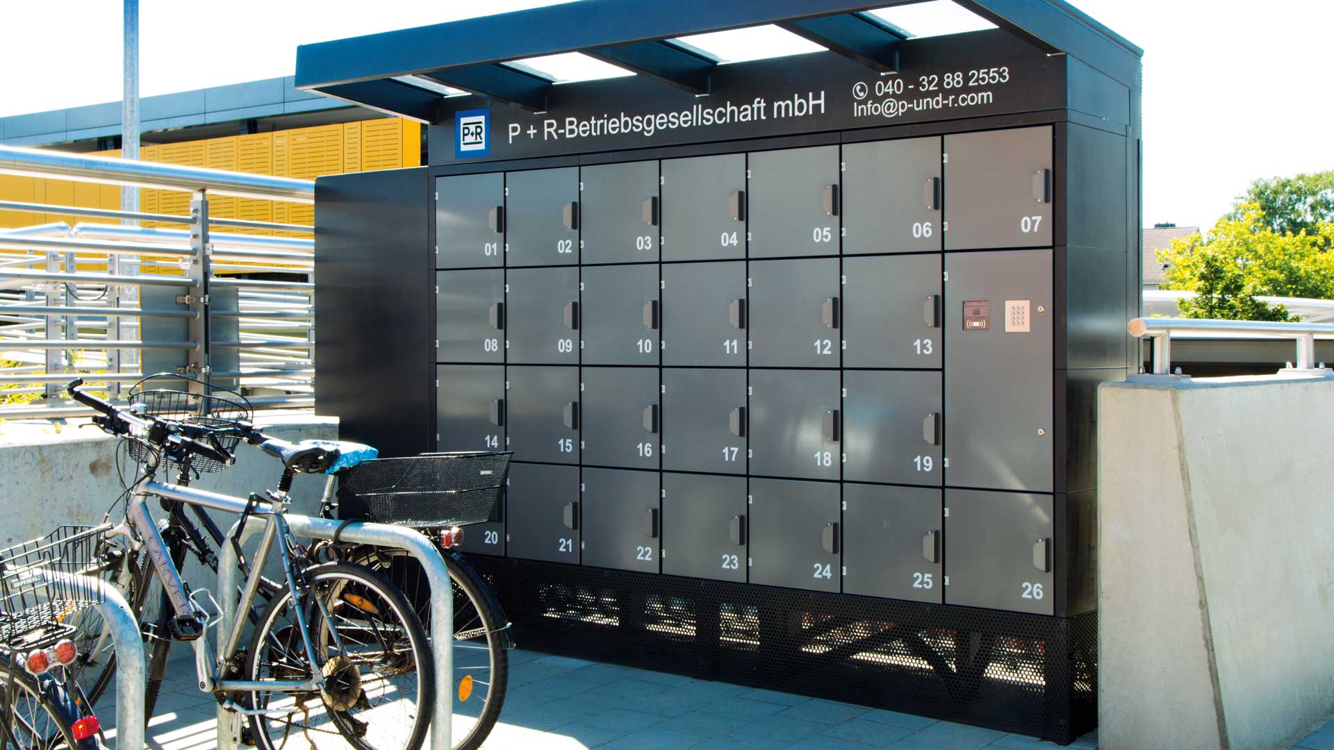 Schließfachanlage SECURE in Hamburg