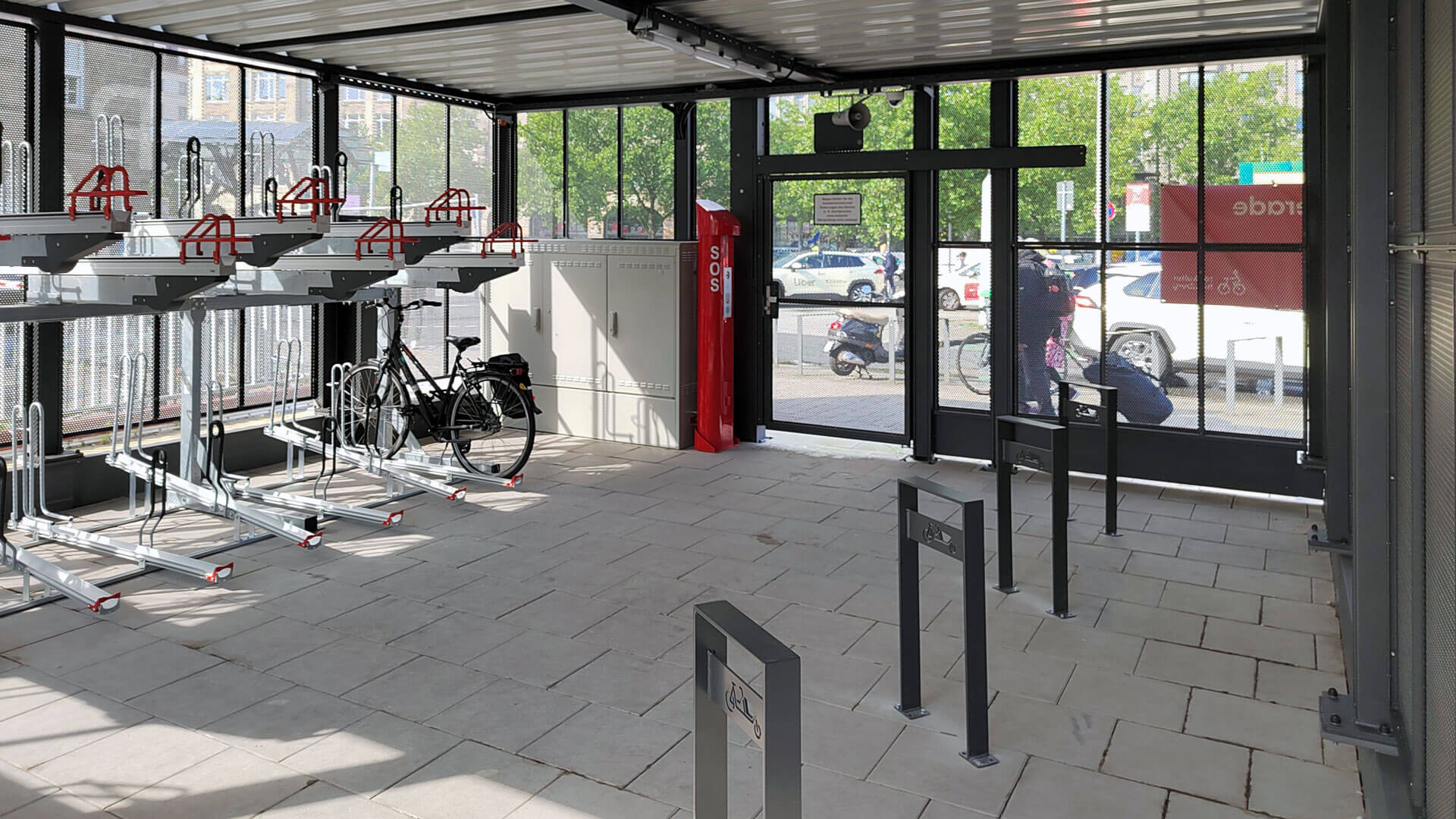 Fahrradabstellanlage in Hamburg