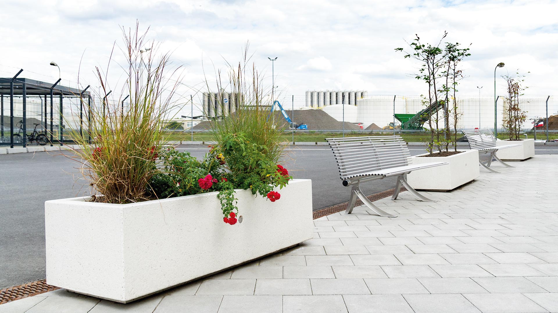 Pflanzbehälter DEMETRA in Frankfurt