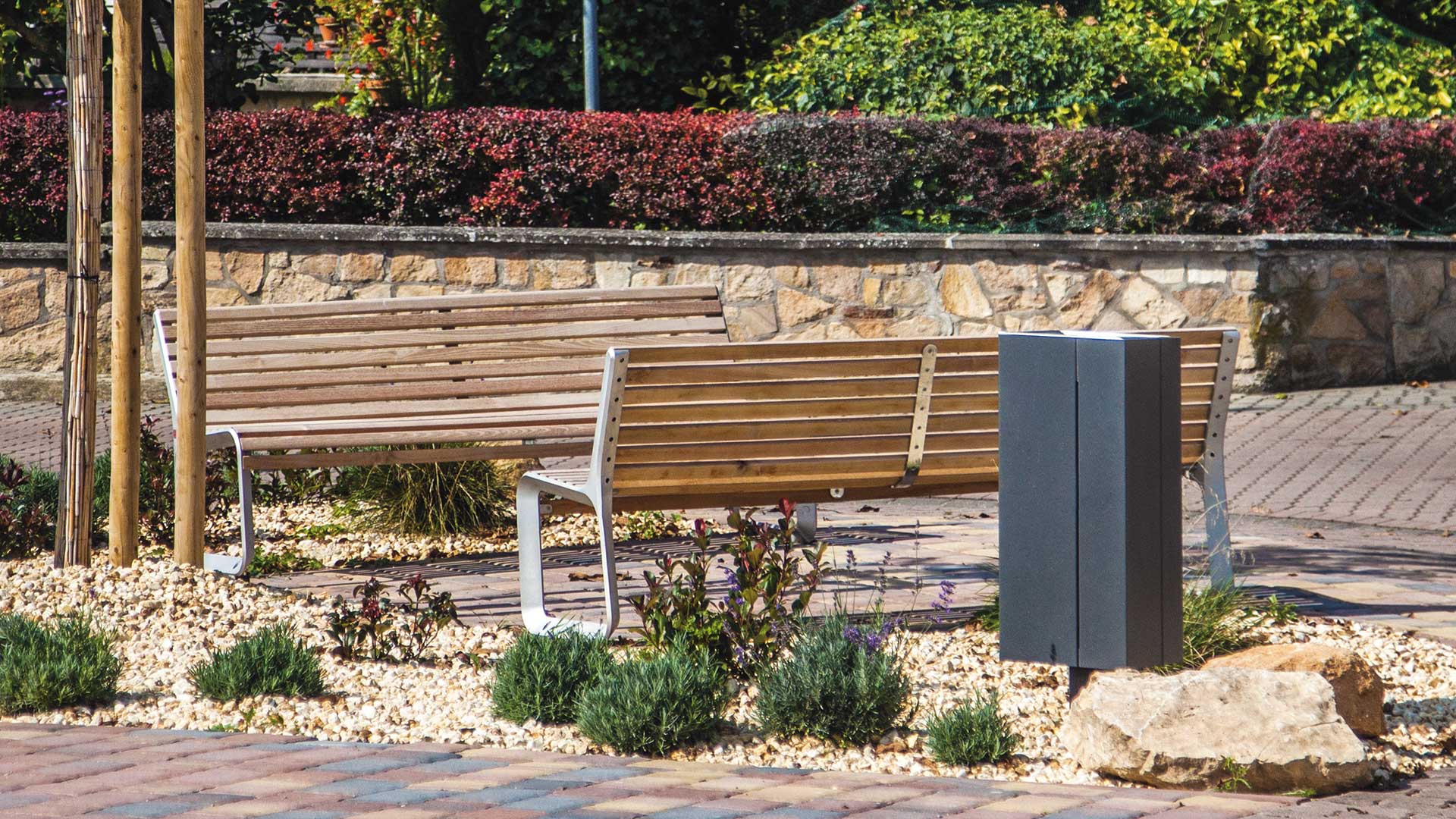 Abfallbehälter NANUK in Erbes-Büdesheim