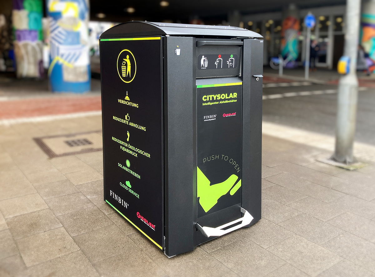 Abfallbehaelter CITYSOLAR 2.0