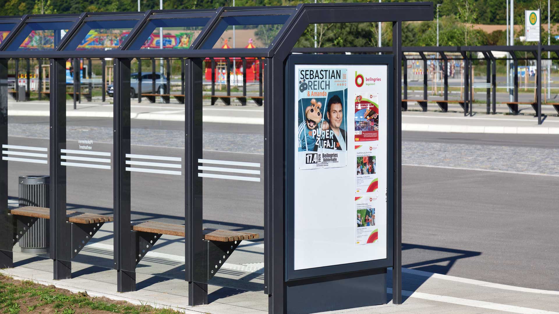 Werbevitrine CITY-LIGHT in Beilngries