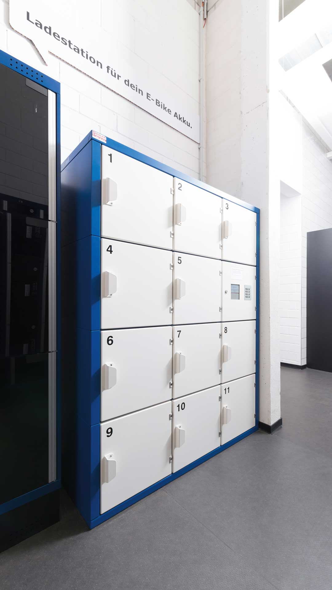 Schließfachanlage SECURE in Kaarst