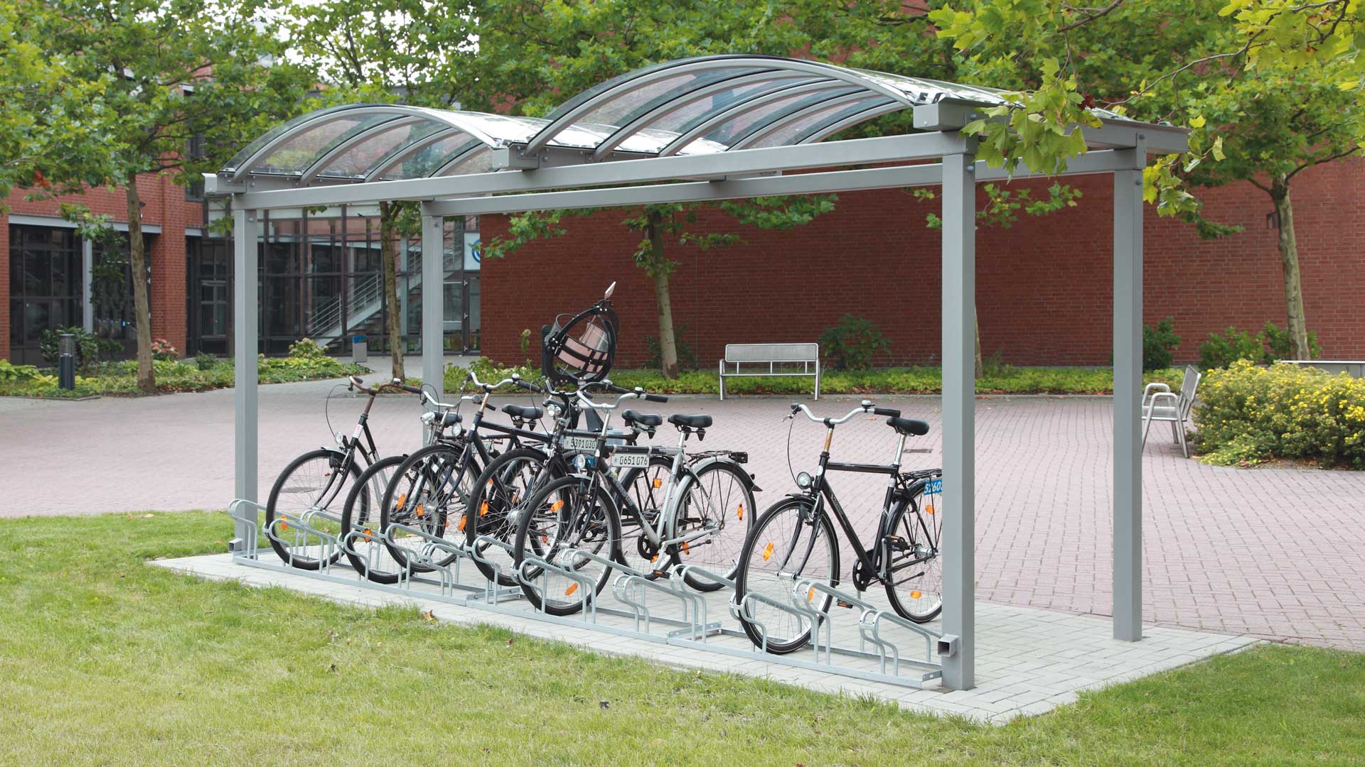 Fahrradüberdachung KALLISTO in Emden
