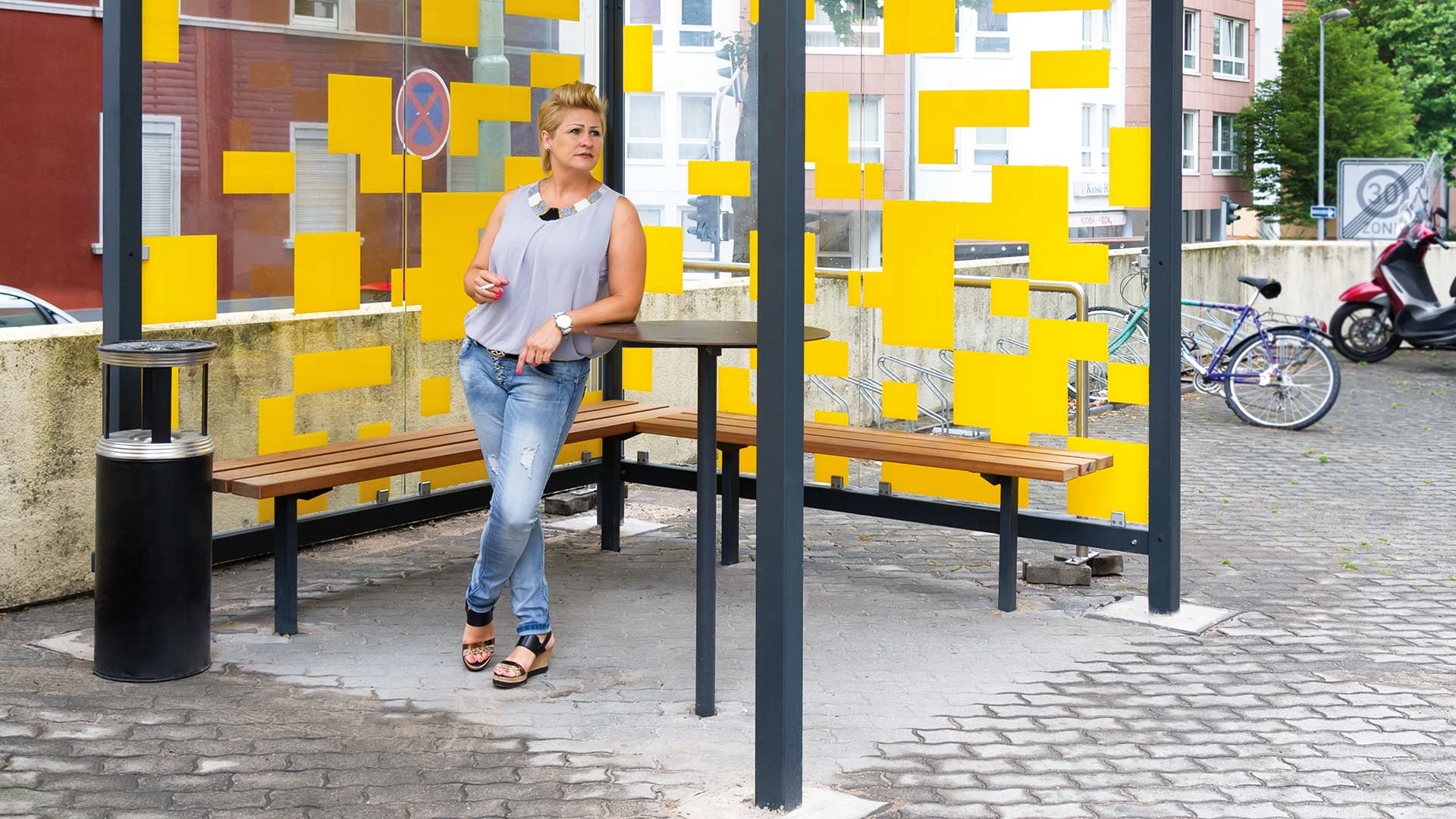 Abfallbehälter CALGARY in Kaiserslautern